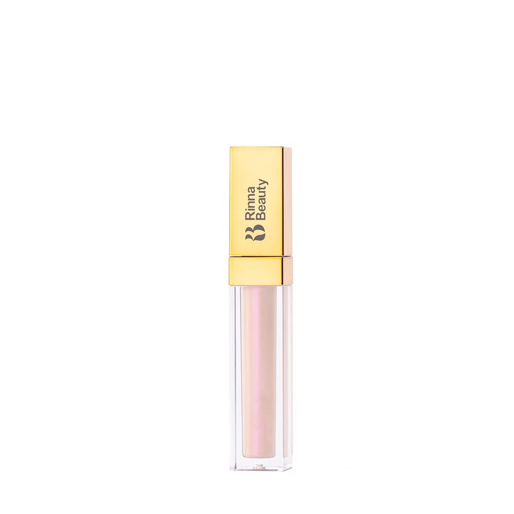 Rinna Beauty Lip Plumping Gloss - Creamy Dreamy - Helps Boost Collagen, Increases Lip Volume, Elastin Production - Vegan, Cruelty-Free - 1 each