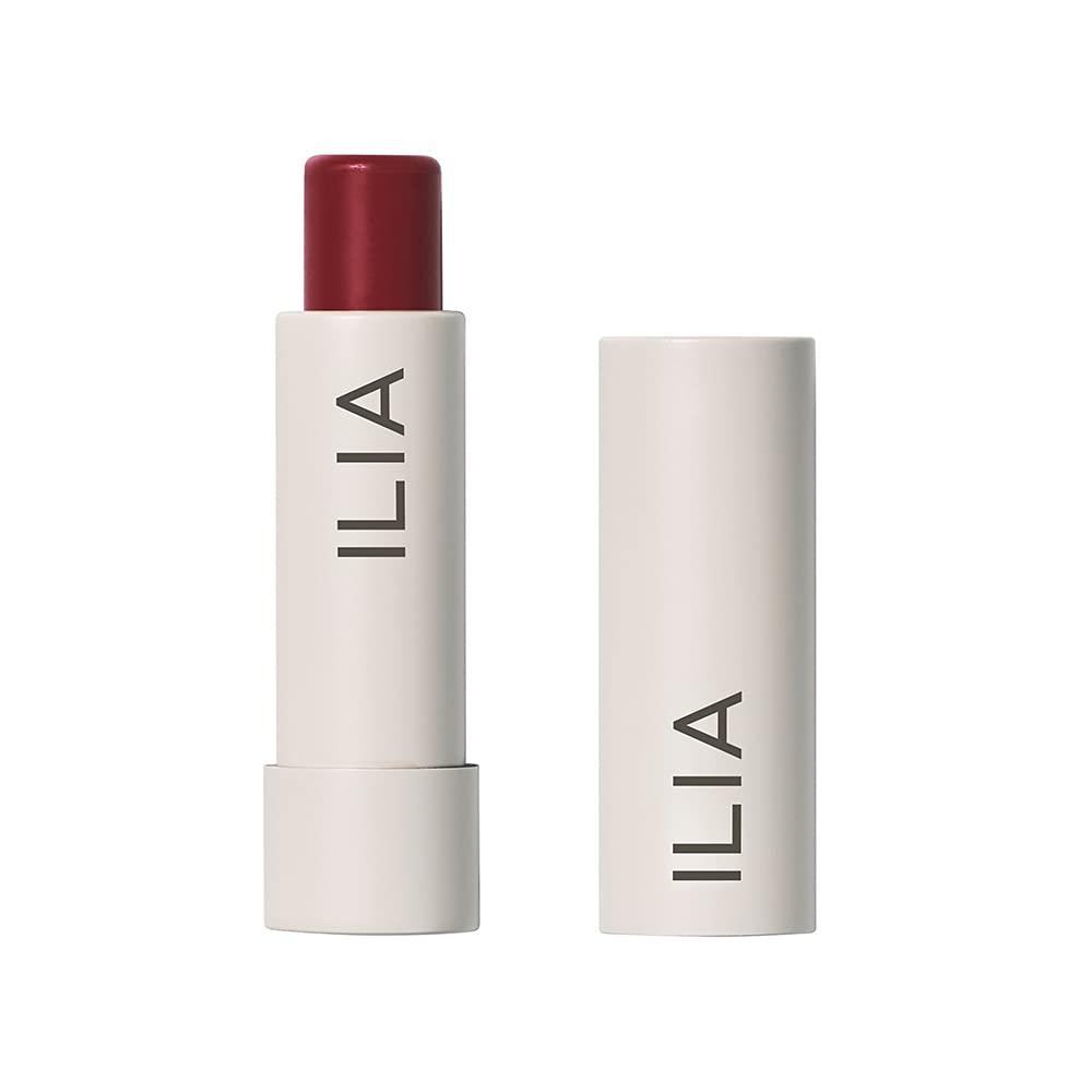 ILIA - Balmy Tint Hydrating Lip Balm | Buildable Lip Color + Soft Shine | Nourish + Moisturize with Shea Butter & Rosehip Seed Oil | Vegan, Clean, Cruelty-Free Makeup (Wanderlust, 0.15 oz | 4.4 g)