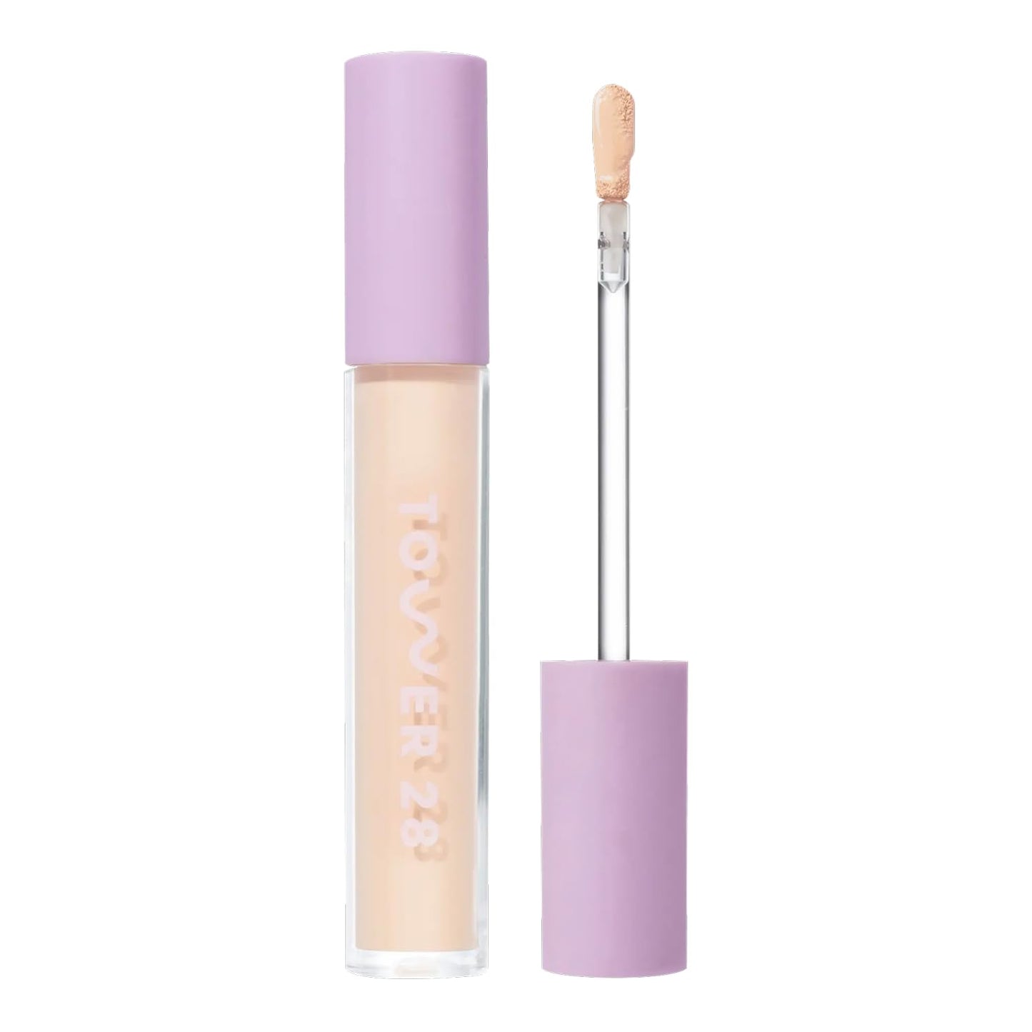 Tower 28 Beauty Swipe Serum Concealer - Hydrating Buildable Medium-Coverage Concealer with Skincare Benefits for Sensitive Skin - Shade 3.0 CC, Fair with Warm Undertones, 0.22 Fl Oz