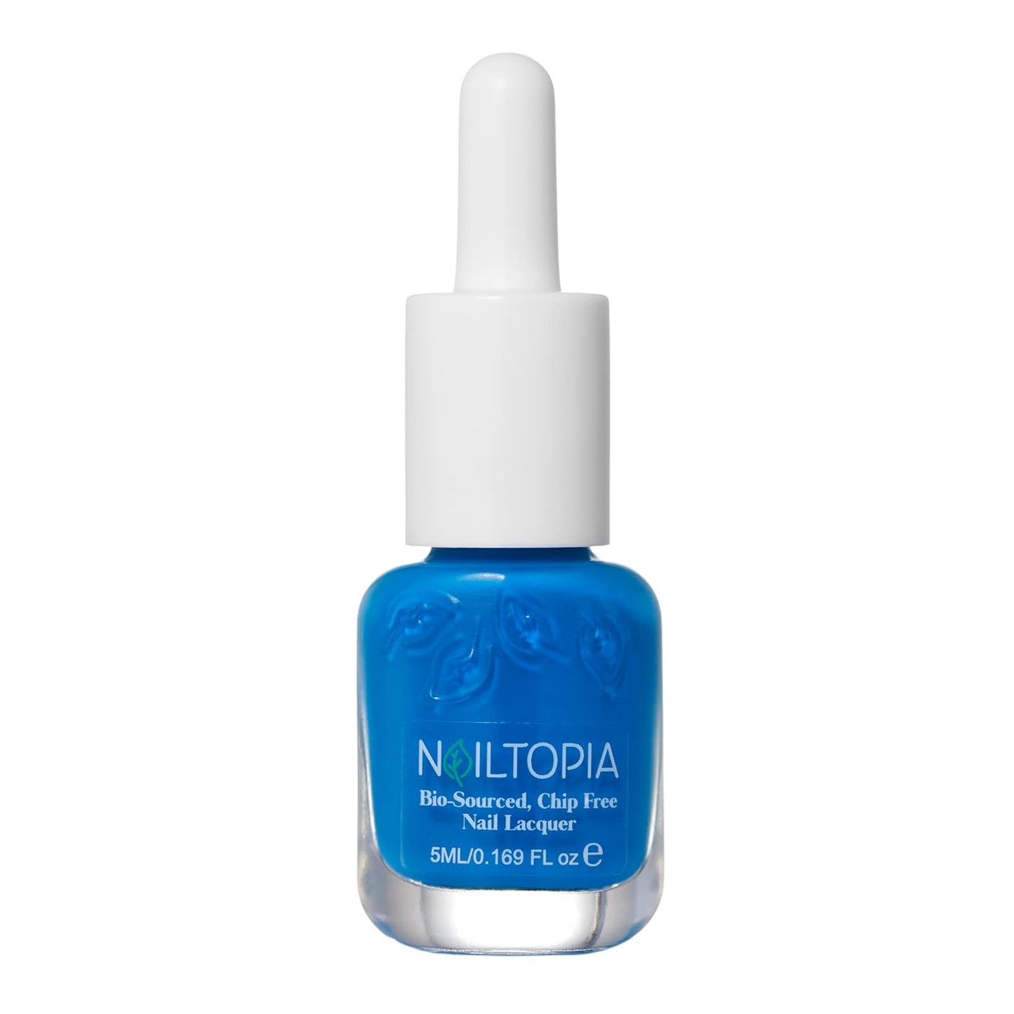 Nailtopia Bio-Sourced, Chip-Free Nail Lacquer - Fast Dry Nail Polish - Superfood-Infused - Natural Nail Polish - Blueberry Milk - 0.169 oz