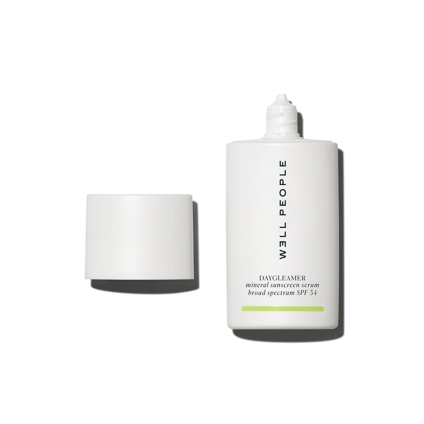 Well People Daygleamer Mineral Sunscreen Serum SPF 34, Blendable Formula with Vitamin C & Niacinamide Hydrates Skin and Delivers Broad-Spectrum Protection, Vegan & Cruelty Free, 1.7 Oz