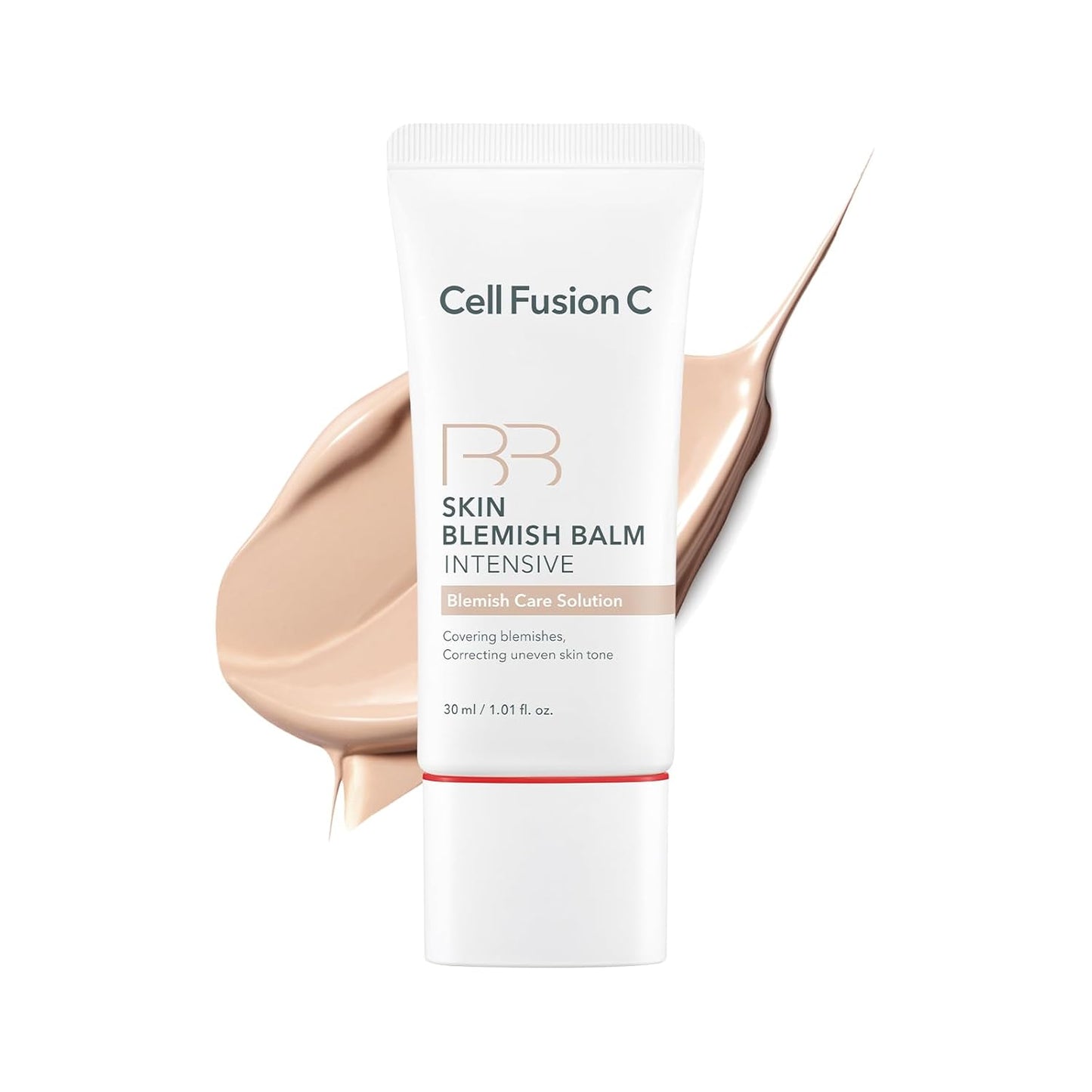 Cell Fusion C Skin Blemish Balm No.23 Signature Beige - Light/Medium with Neutral Undertone, 24h Coverage with Natural Finish, Tinted Moisutrizer for Face, 1.01 fl.oz.
