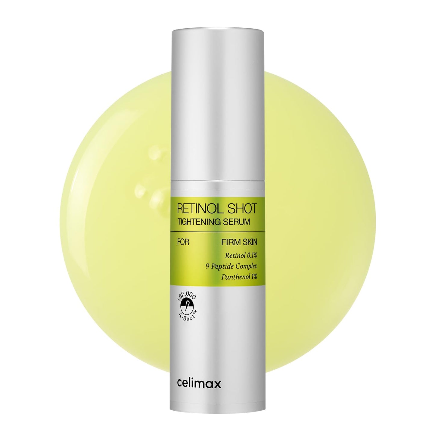 celimax The Vita A Retinol Shot Tightening Serum | with Pure Vitamin A Retinol, Peptide, Pore Minimizer, Wrinkles & Fine Lines, Firmer Skin, Anti-Aging, Skin Smoothing 30ml