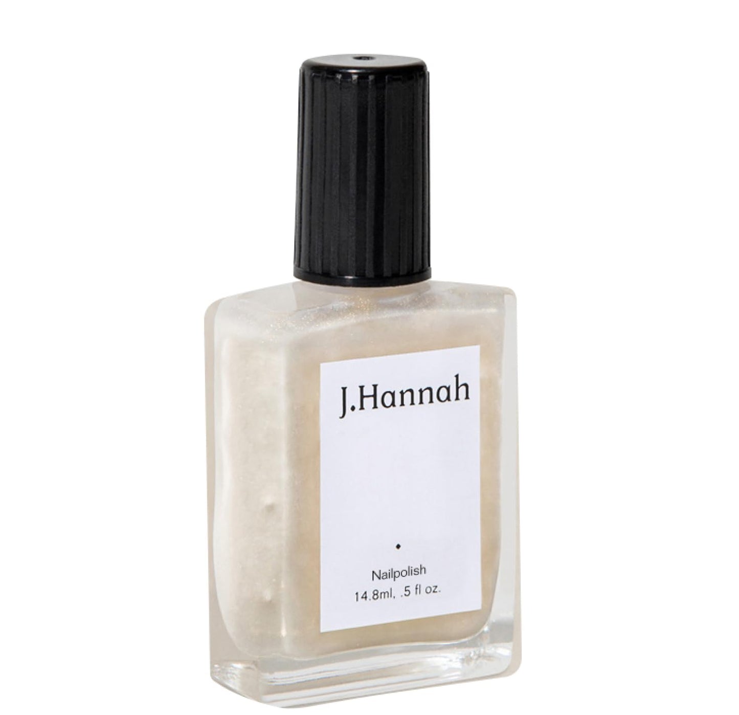 J. Hannah Nail Polish – Vegan, Non-Toxic, Cruelty-Free, Gluten-Free, Long Lasting, USA Made, Transparent, Opulent Oyster Color (Akoya)
