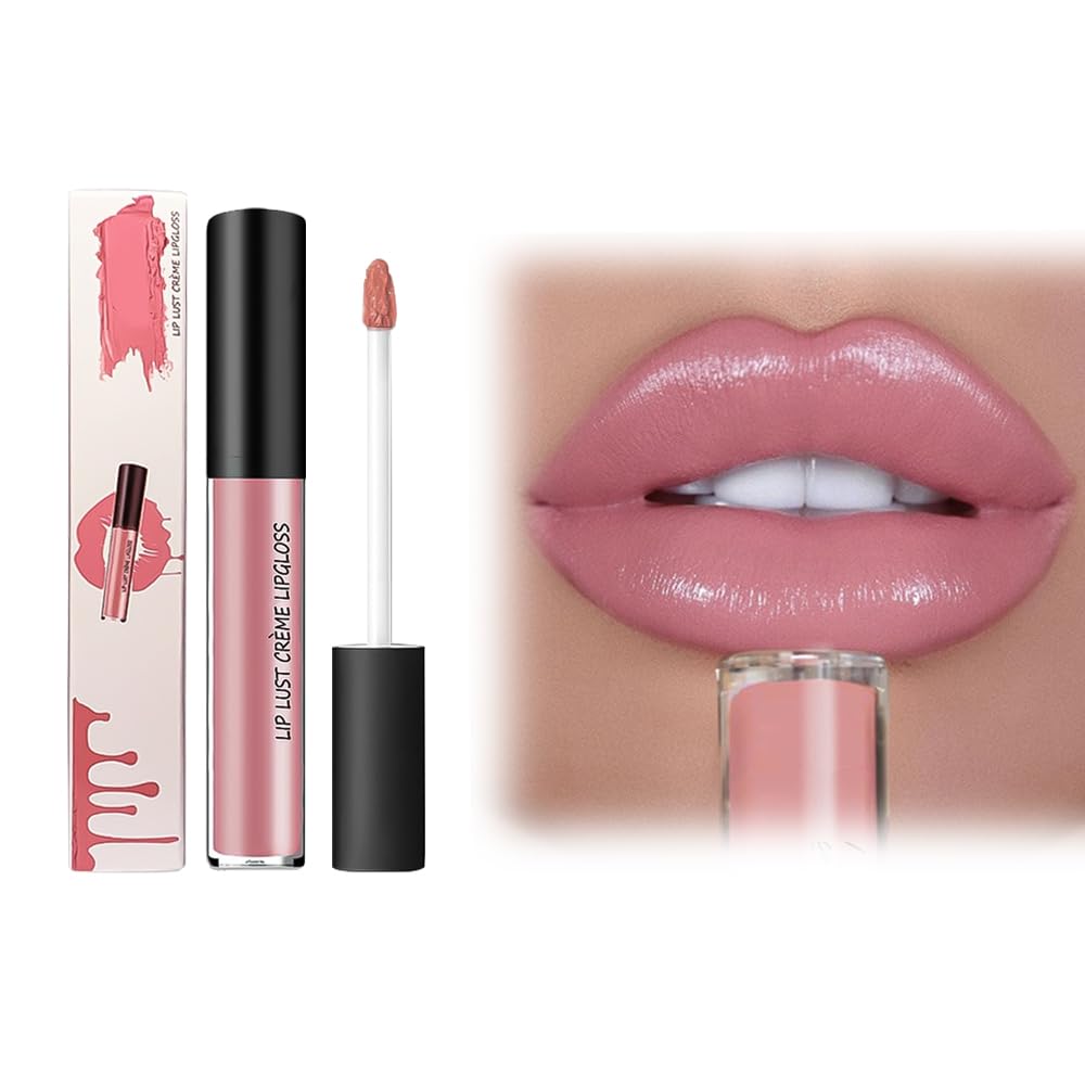 12 Colors Cream Texture Lipstick, 2025 Upgraded Lip Stain Long Lasting Waterproof, Non-Sticky Lip Staining Oil Lip Gloss (3)