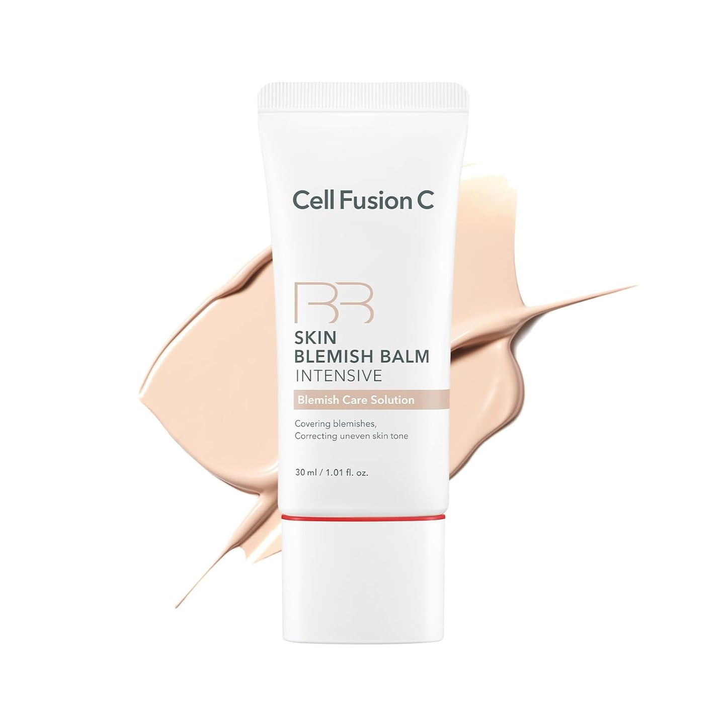 Cell Fusion C Skin Blemish Balm No.19 Light - Fair/Light with Neutral Undertone, 24h Coverage with Natural Finish, Tinted Moisutrizer for Face, 1.01 fl.oz.