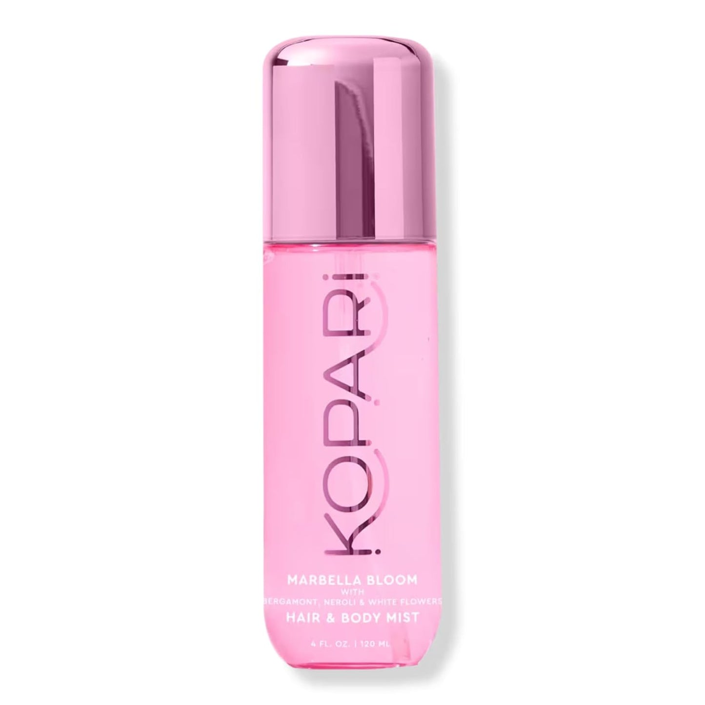 Kopari Hair & Body Mist Marbella Bloom, Long-Lasting Bright Inviting Floral, Blend of Neroli & Bergamot, with a Touch Of Cardamom and Vetiver, 4 oz