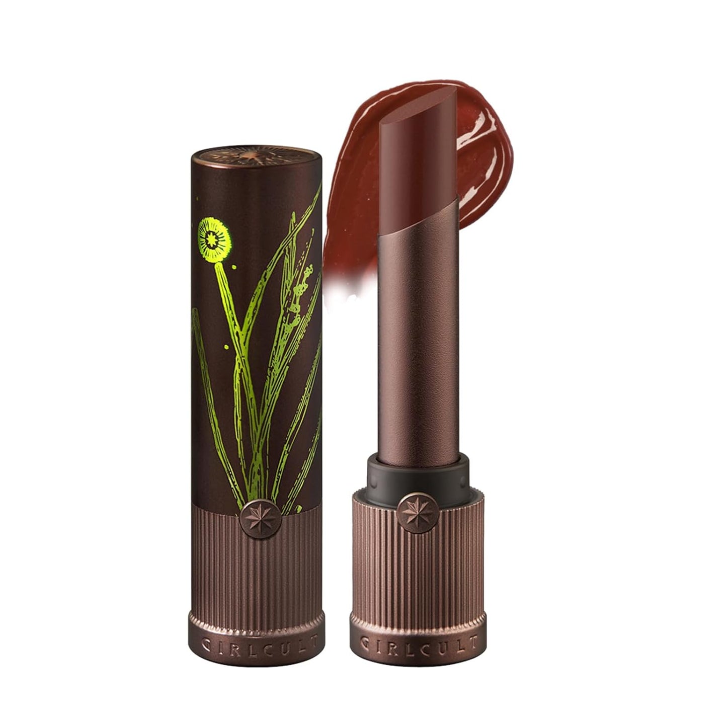 GIRLCULT Hydrating Glossy Lipstick – Long Lasting Tinted Lip Balm, Non Sticky Lip Oil Balm with Glass Shine Finish for Smooth, Moisturized Lips (L09)