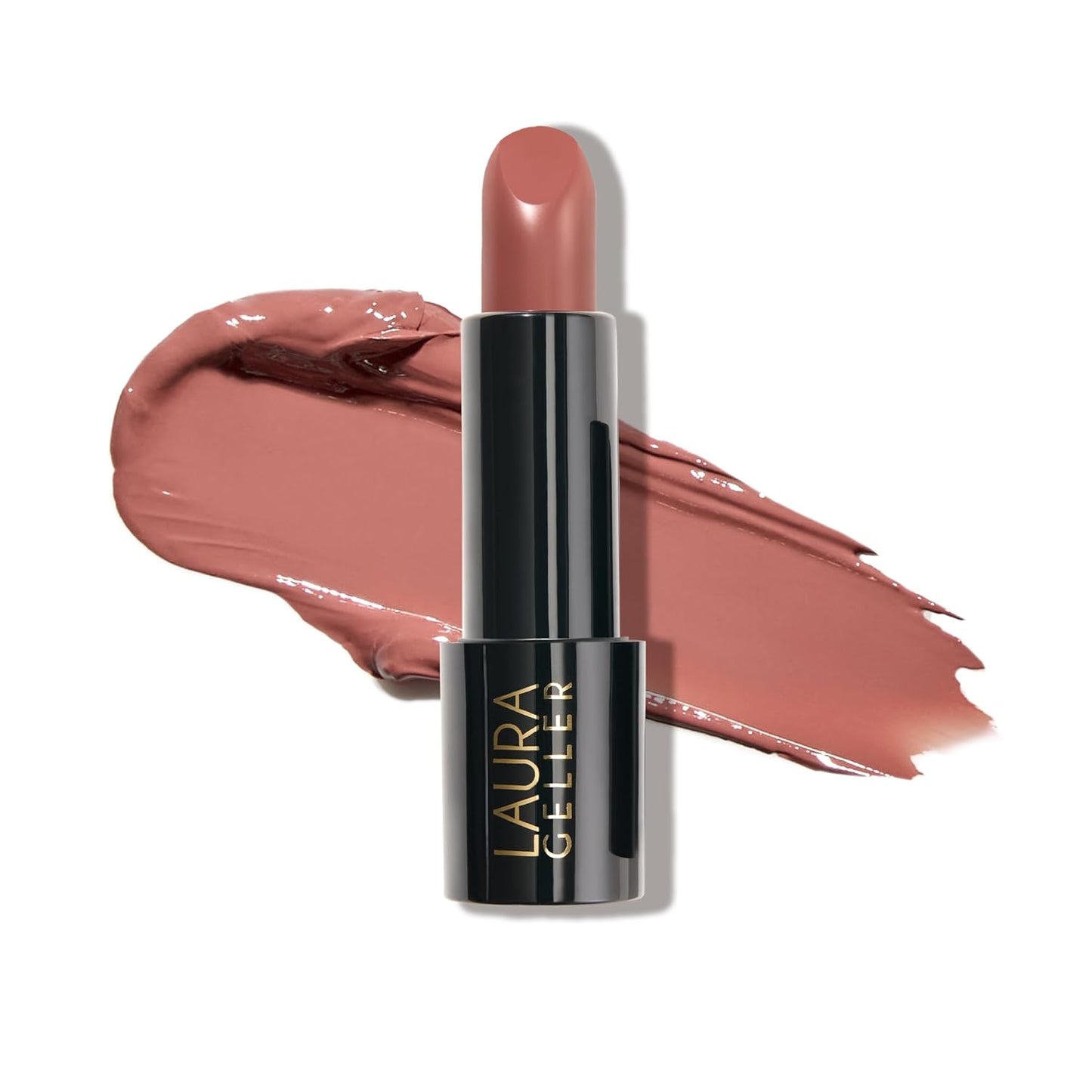 LAURA GELLER NEW YORK Modern Classic Lipstick - Novel Neutral - Ultra-Rich Color - Luxurious and Lightweight - Cream Finish