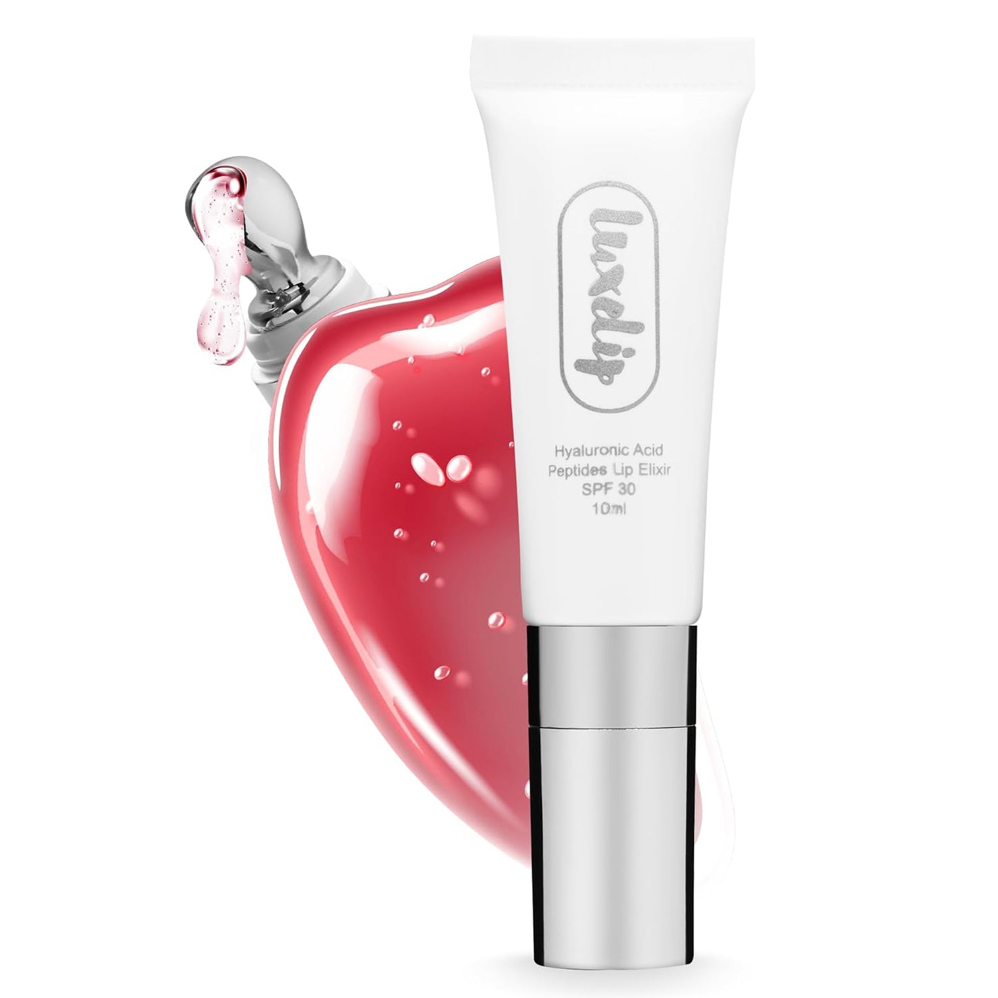 Tinted Lip Balm for Dry, Chapped Lips, Hydrating Vegan Lip Care with Sheer Color & Moisturizing Glow – Non-Sticky Nourishing, Lip Plumping Treatment for Soft, Smooth Lips (Rosewood 10ml)