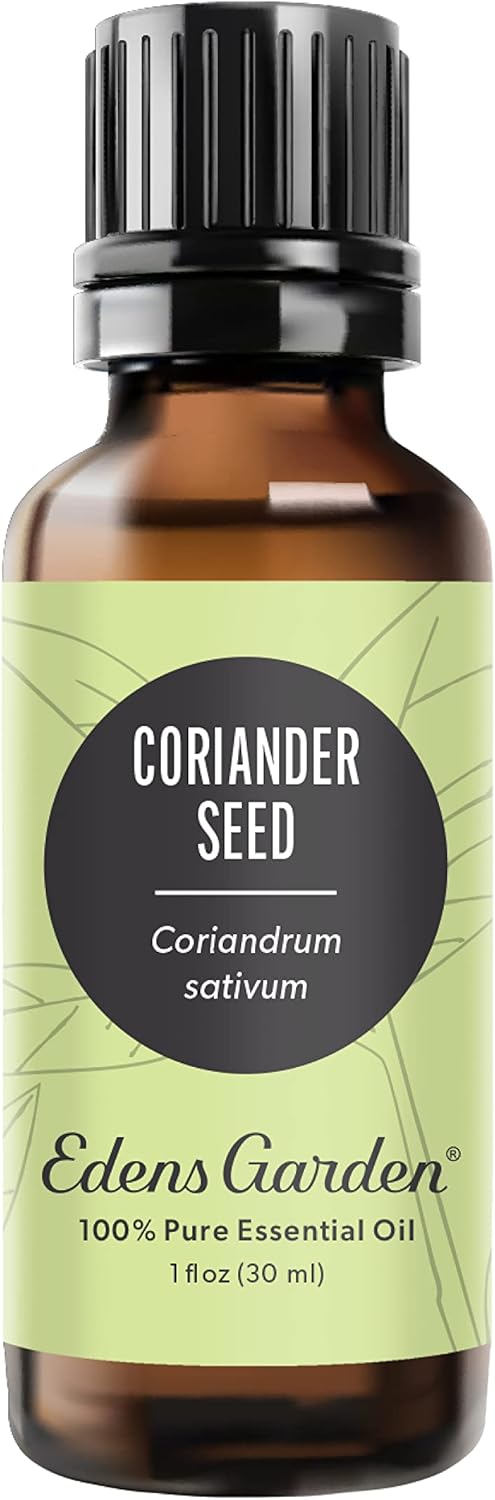 Edens Garden Coriander Seed Essential Oil- 100% Pure Premium Grade, Undiluted, Natural, Therapeutic, Aromatherapy, The Best for Diffuser, Skin, Candle, Kid Safe 30 ml (1 fl oz)