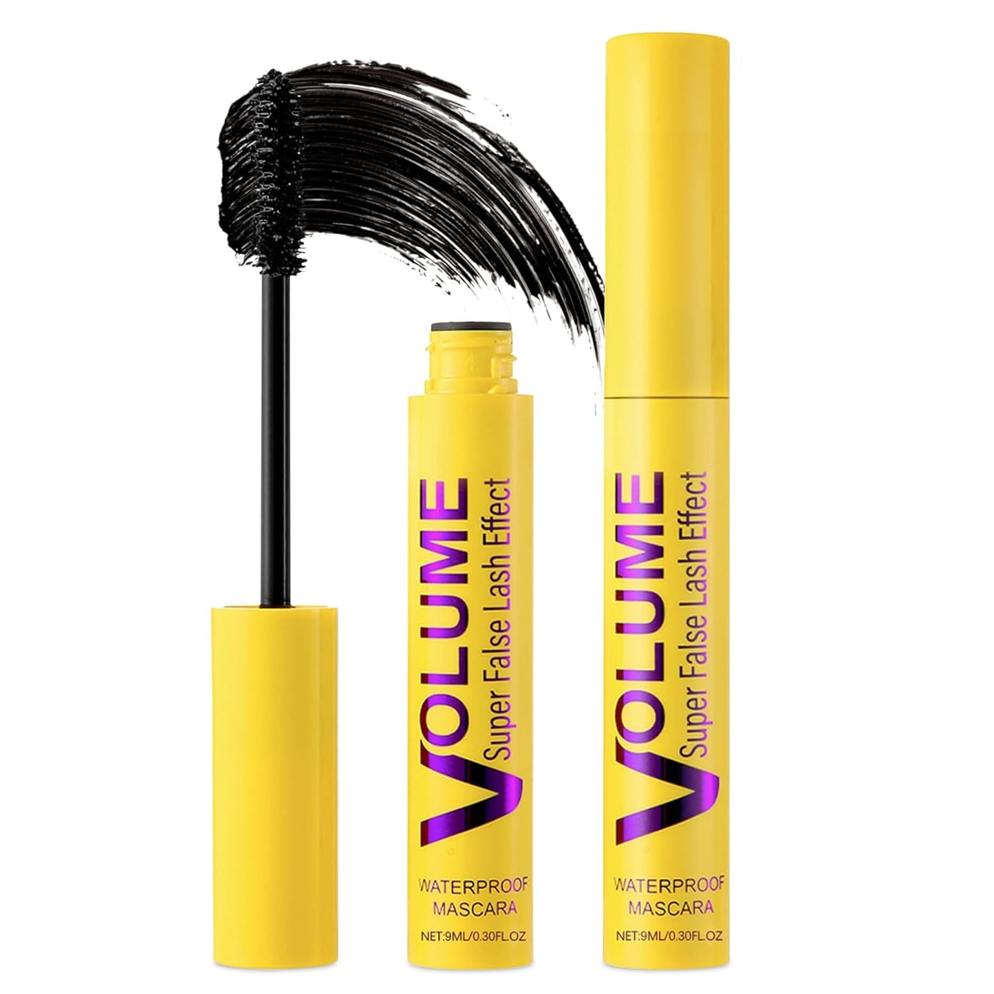 Bubble Mascara,Smudge-Proof,Clump-Proof, Waterproof Formula Creates Thick, Well-Defined Lashes and Enhances The Natural Look, Can be Layered to Boost Curl (1Pcs)