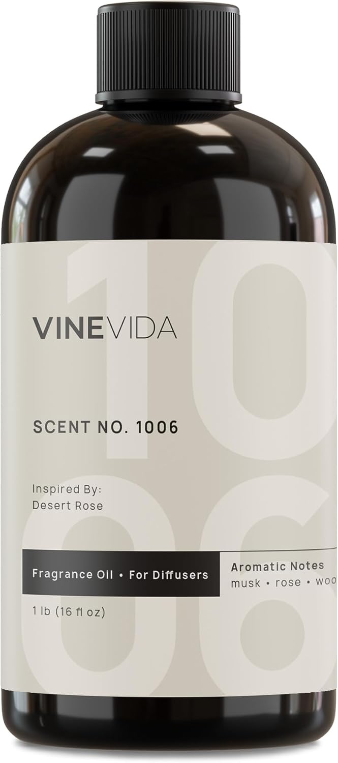 VINEVIDA (16oz) Hotel Fragrance Collection Diffuser Oil - Hotel Scents Diffusers for Home - Cold Air Diffuser Oil - Hotel Scent Essential Oil - Scent No.1006 Inspired by Fairmont Hotels