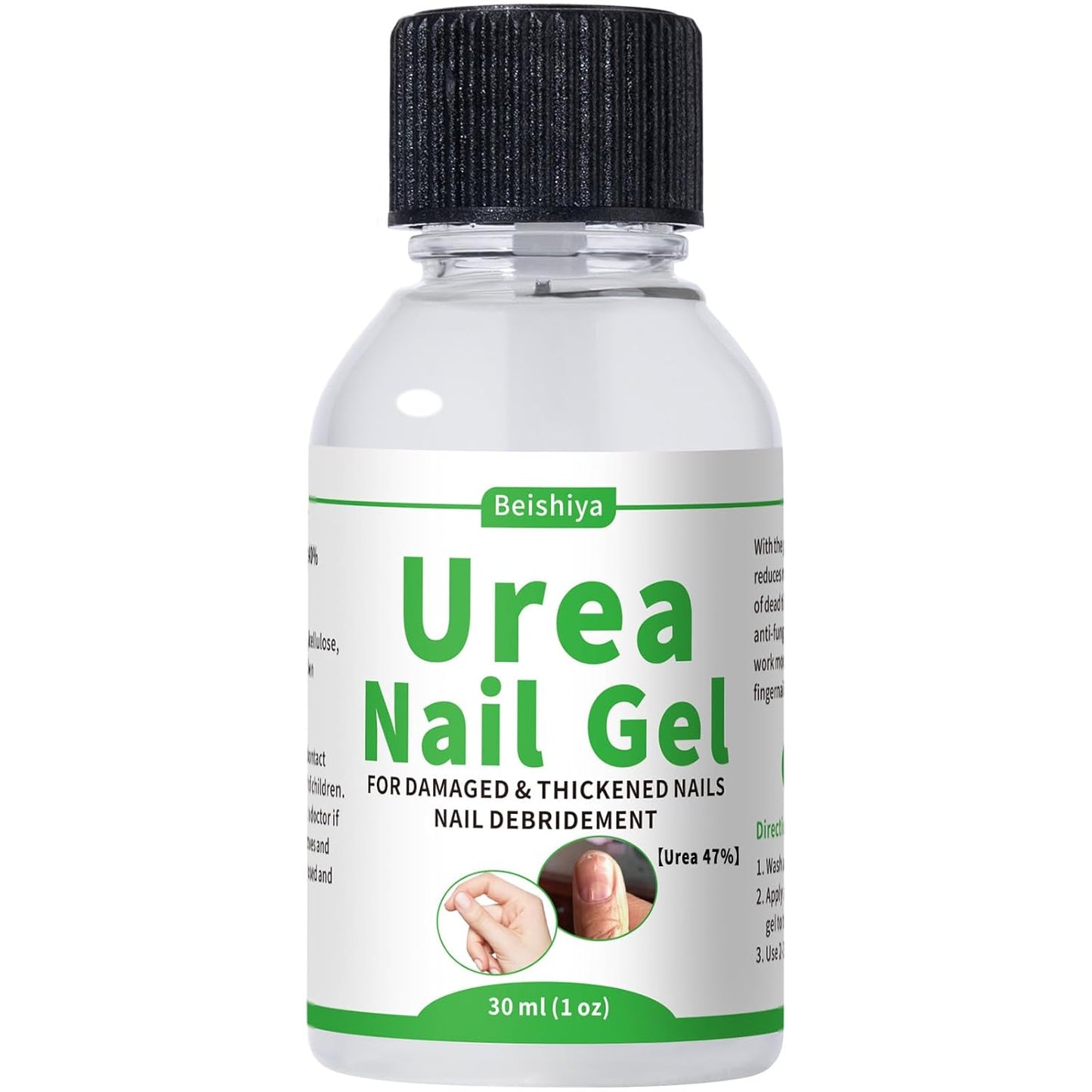 47% Urea Nail Gel – Medical-Grade Softening for Thick Toenails & Cracked Heel Calluses | Quick-Drying Formula Restores Nail Strength & Clarity