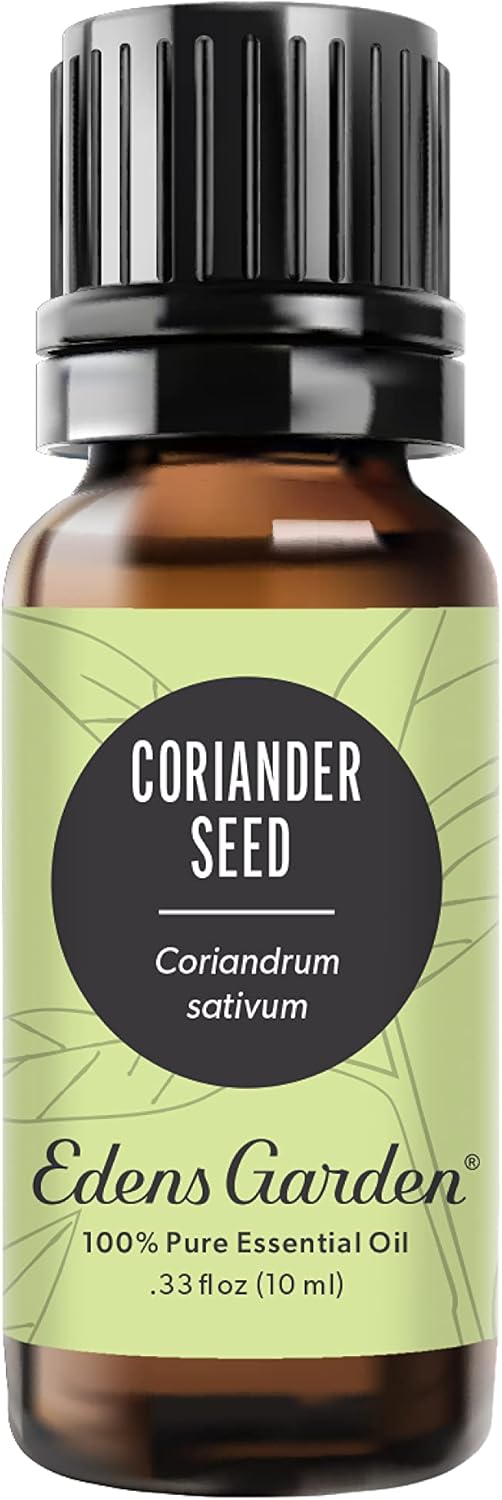 Edens Garden Coriander Seed Essential Oil- 100% Pure Premium Grade, Undiluted, Natural, Therapeutic, Aromatherapy, The Best for Diffuser, Skin, Candle, Kid Safe 10 ml (.33 fl oz)