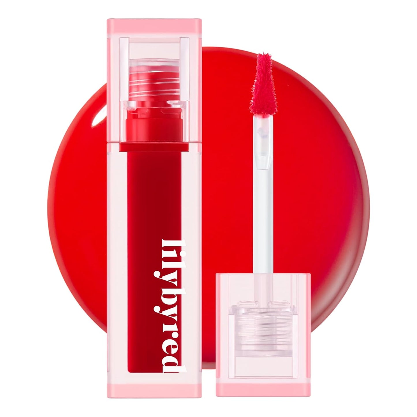 lilybyred Juicy Liar Water Tint | Korean Vivid Water-Gel Lip Stain, Fresh Fruit Colors, Intense Long-Lasting Stain, Moisturizing, Transfer-Proof, Lightweight Finish, 0.16 oz. (02 Cherry Crush)