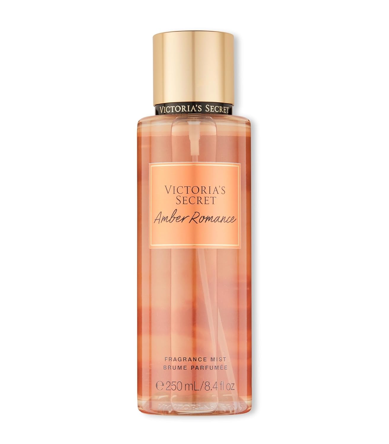 Victoria's Secret Amber Romance Body Mist for Women, Perfume with Notes of Sugar Kisses, Women’s Fragrance, 250 ml / 8.4 oz