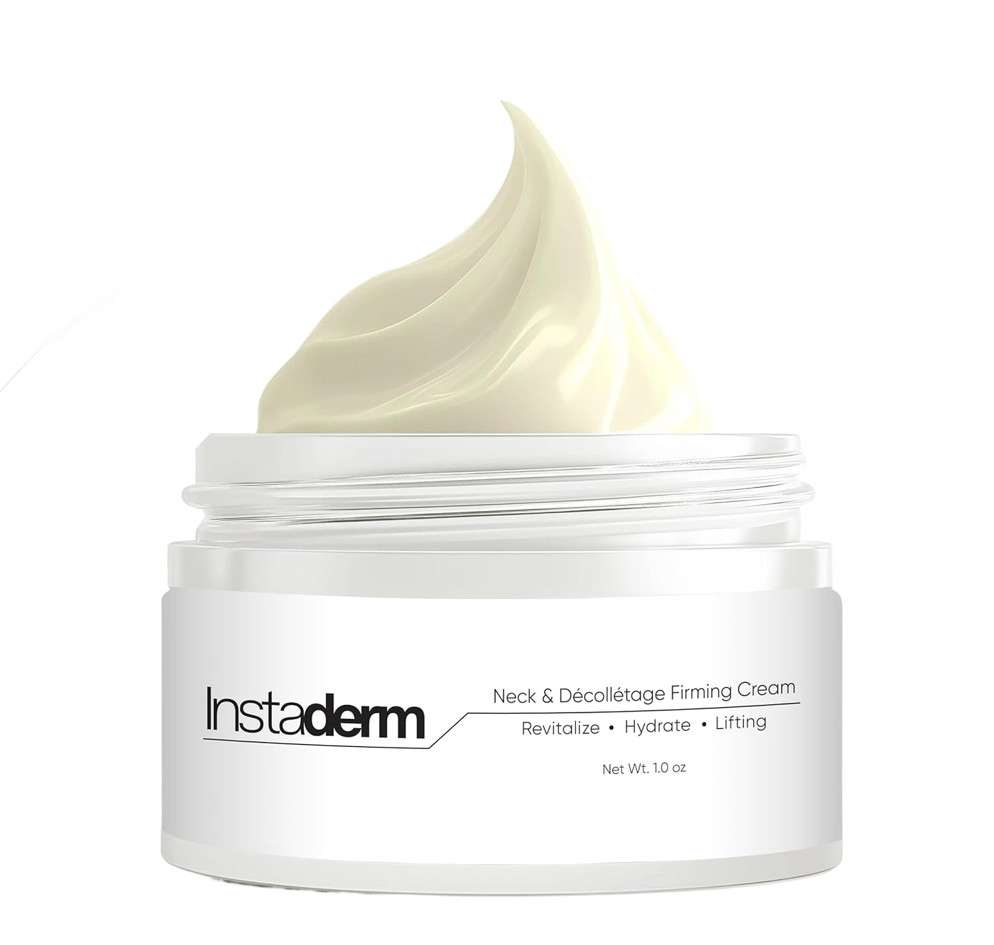 Neck and Décolleté Firming Cream – Tightening & Lifting Treatment for Crepey, Wrinkles, sagging Skin & Vertical Lines. Anti-Aging Peptide Formula to Boost Hydration & Collagen in the Skin.