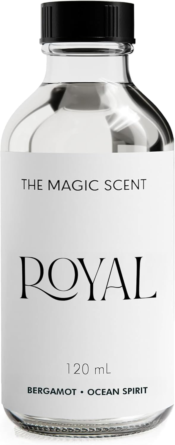The Magic Scent Royal Hotel Diffuser Oil - Cold-Air & Ultrasonic Scented Oils for Diffuser Inspired by The Ritz Hotel, London - Essential Oils for Diffusers Aromatherapy - 4 fl oz, 120 mL