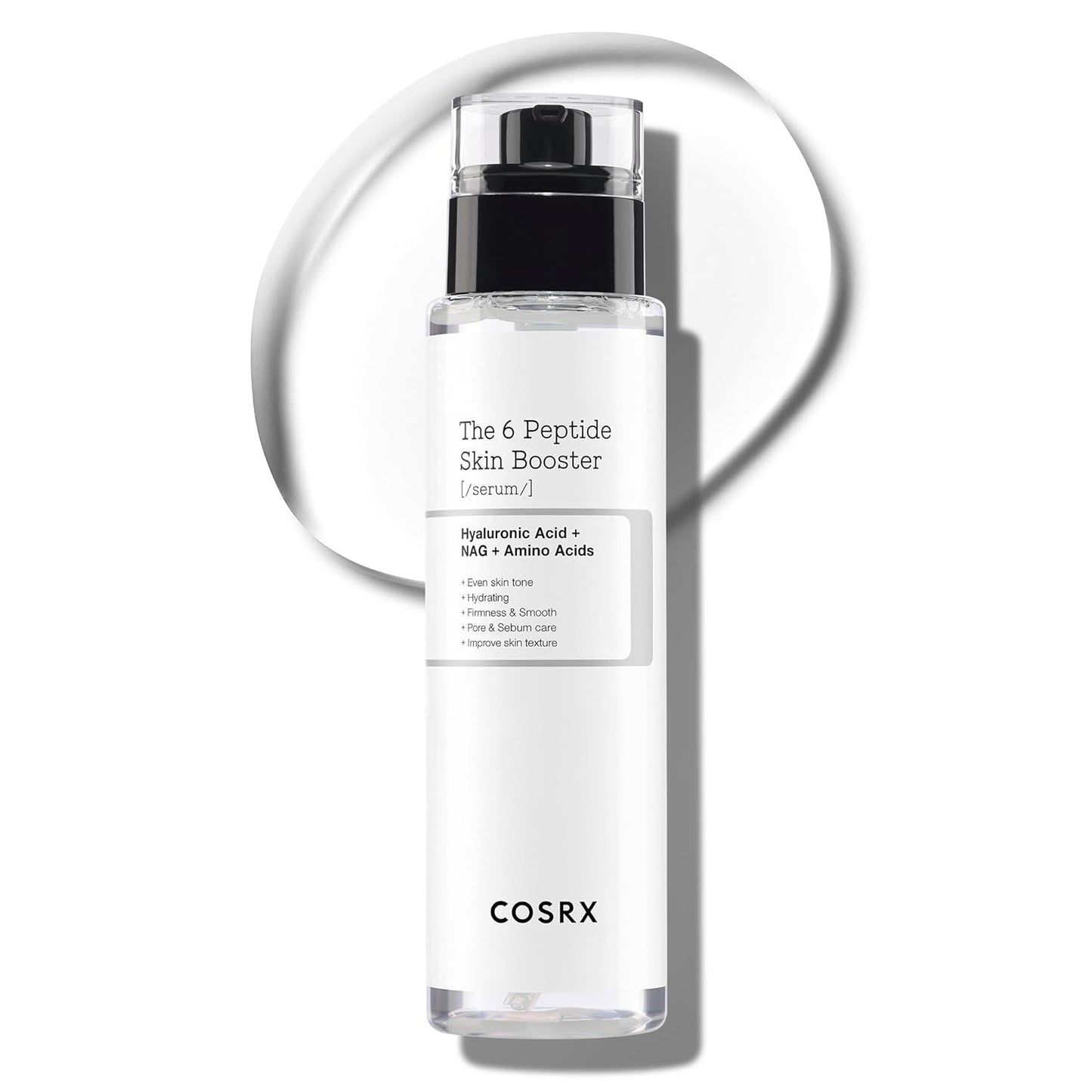 COSRX 6X Peptide Collagen Booster Toner Serum with Copper Peptides, Niacinamide & Hyaluronic Acid Skin Renewal Boosting Facial Essence for All Skin Types, Korean Skin Care, 150mL/5.07 Fl.Oz