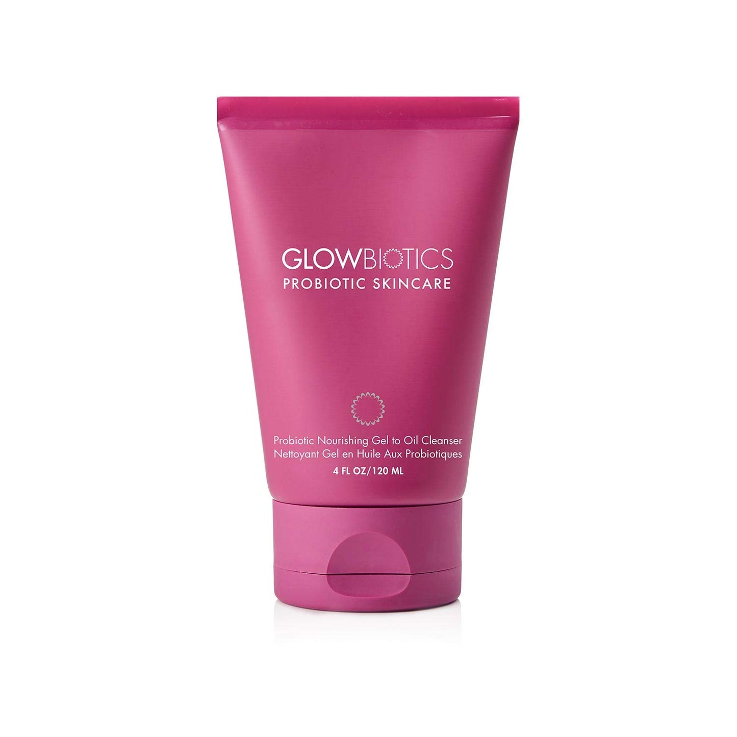 Glowbiotics Probiotic Gel-to-Oil Cleanser: Gentle Makeup Remover with Vitamin C - Effectively Removes Makeup, Oils & Sunscreen, 4 Fl Oz