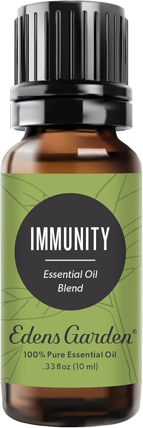 Edens Garden Immunity Essential Oil Blend- 100% Pure Premium Grade, Undiluted, Natural, Therapeutic, Aromatherapy, The Best for Diffusing, Skin, Laundry, Humidifiers 10 ml (.33 fl oz)