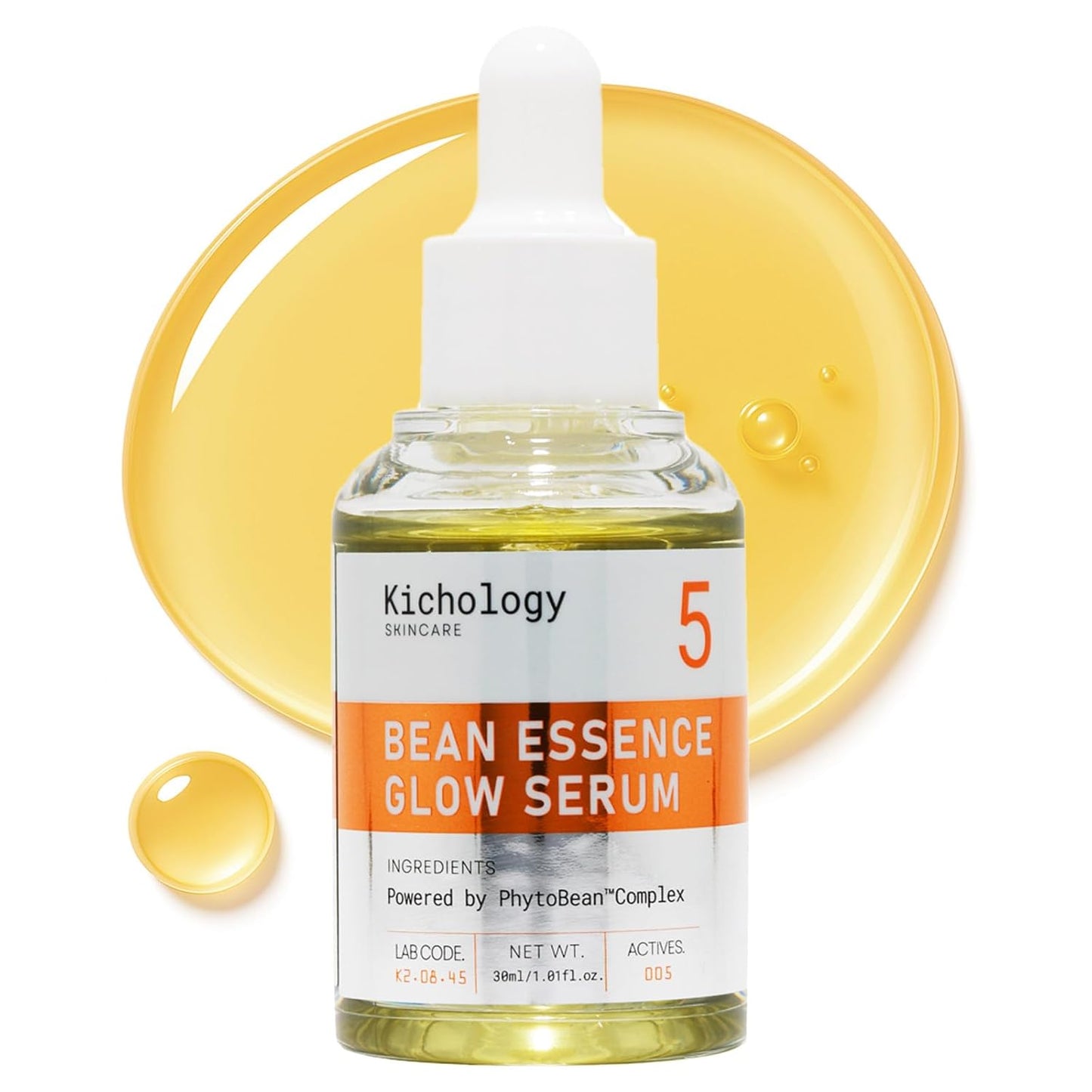 Snail Free Mucin Serum,Bean Essence 50,000ppm Korean skin care,Facial Glow Moisturizer for Glass skinâ Hydrating Boost,Unscented Soothing Moisturizerâ Strengthens Skin Barrier â 1.01 fl.oz