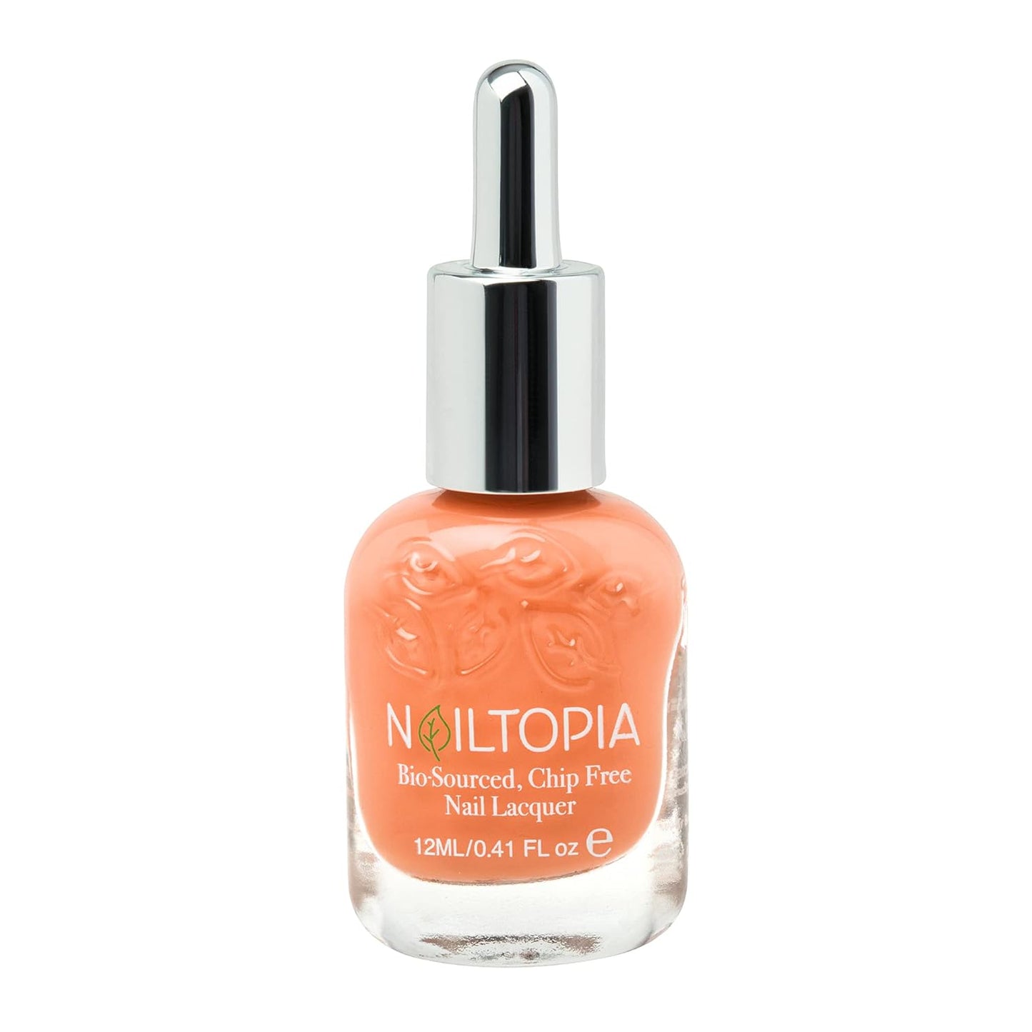 Nailtopia Bio-Sourced, Chip Free Nail Lacquer - All Natural, Strengthening Biotin and Superfood-Infused Polish - Chip Resistant Formula - Quick-Dry, Long Lasting Wear - Queen Of Queens - 0.41 oz