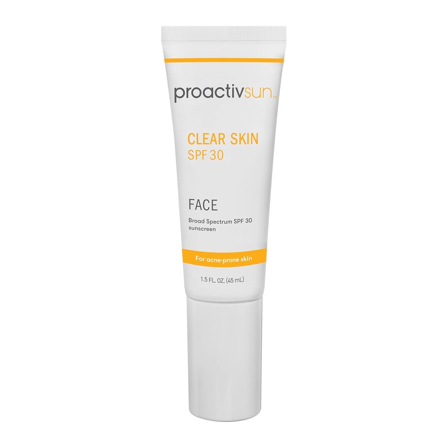 Proactiv Clear Skin Face Sunscreen Moisturizer With SPF 30 - Hydrating SPF Lotion And Sensitive Skin Sunscreen For Oily Skin And Acne-Prone Skin, Oil Free Matte Skincare Sunscreen, 1.5oz