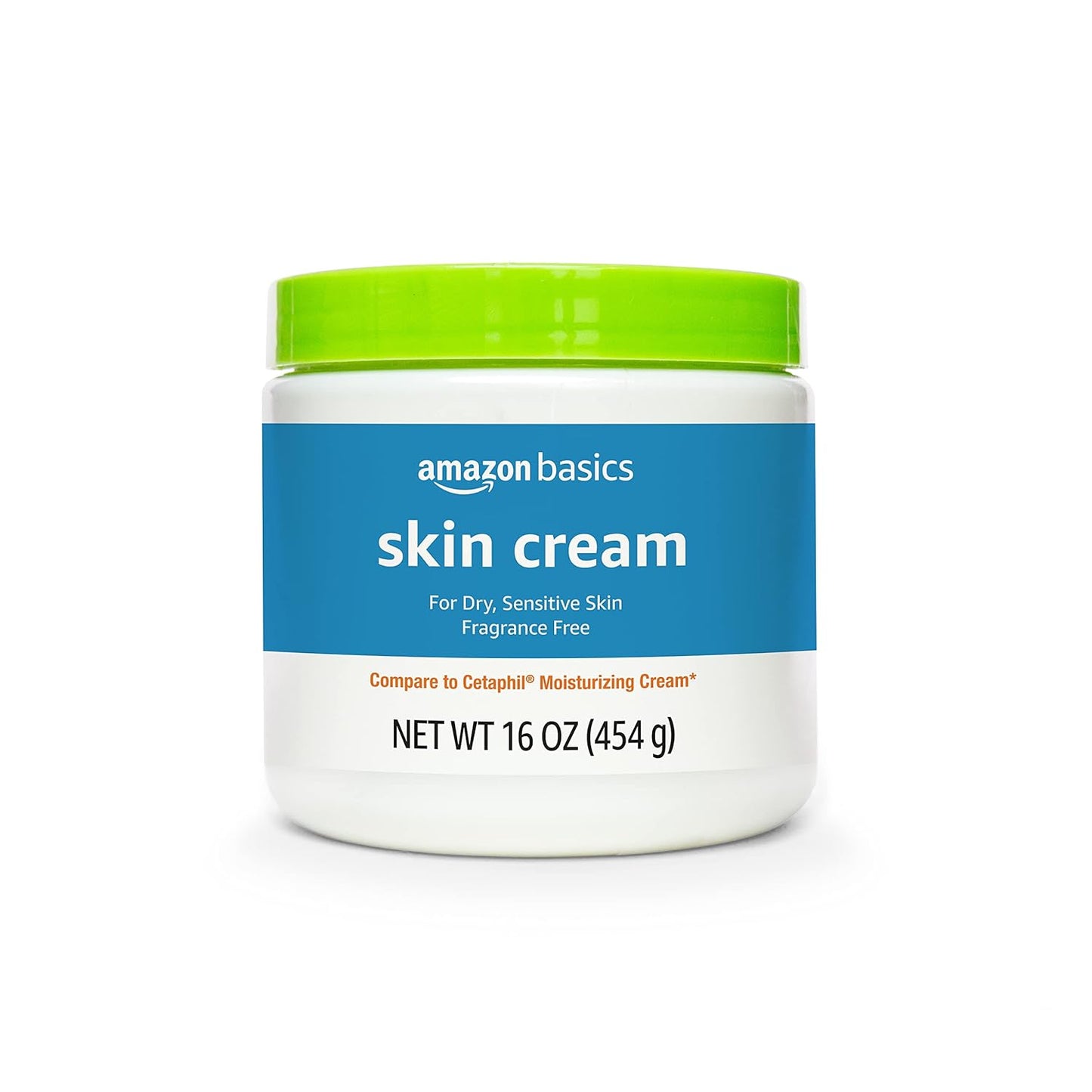 ND Basics Ultra Moisturizing Skin Cream for Dry & Sensitive Skin, Dermatologist Tested, Fragrance Free, 16 Ounce, 1 Pound (Pack of 1) (Previously Solimo)