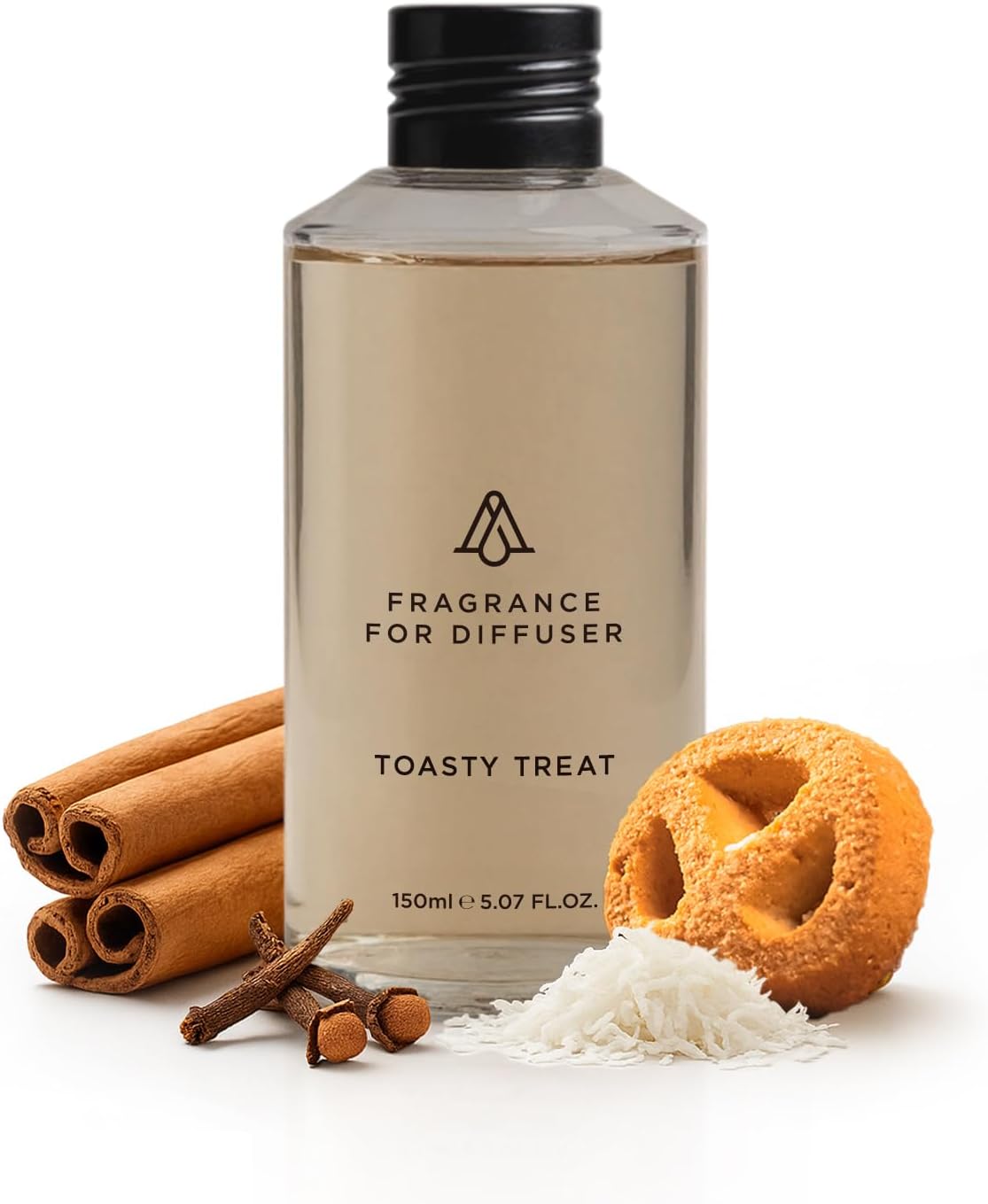AromaPlan Hotel Scent Diffuser Oil Toasty Treat 5 Fl Oz (148ml) Fall Collection –Luxury Hotel & Home Fragrance Oil - Non Toxic - Made in USA - Bigger Bottle, Bolder Aroma & Longer Lasting
