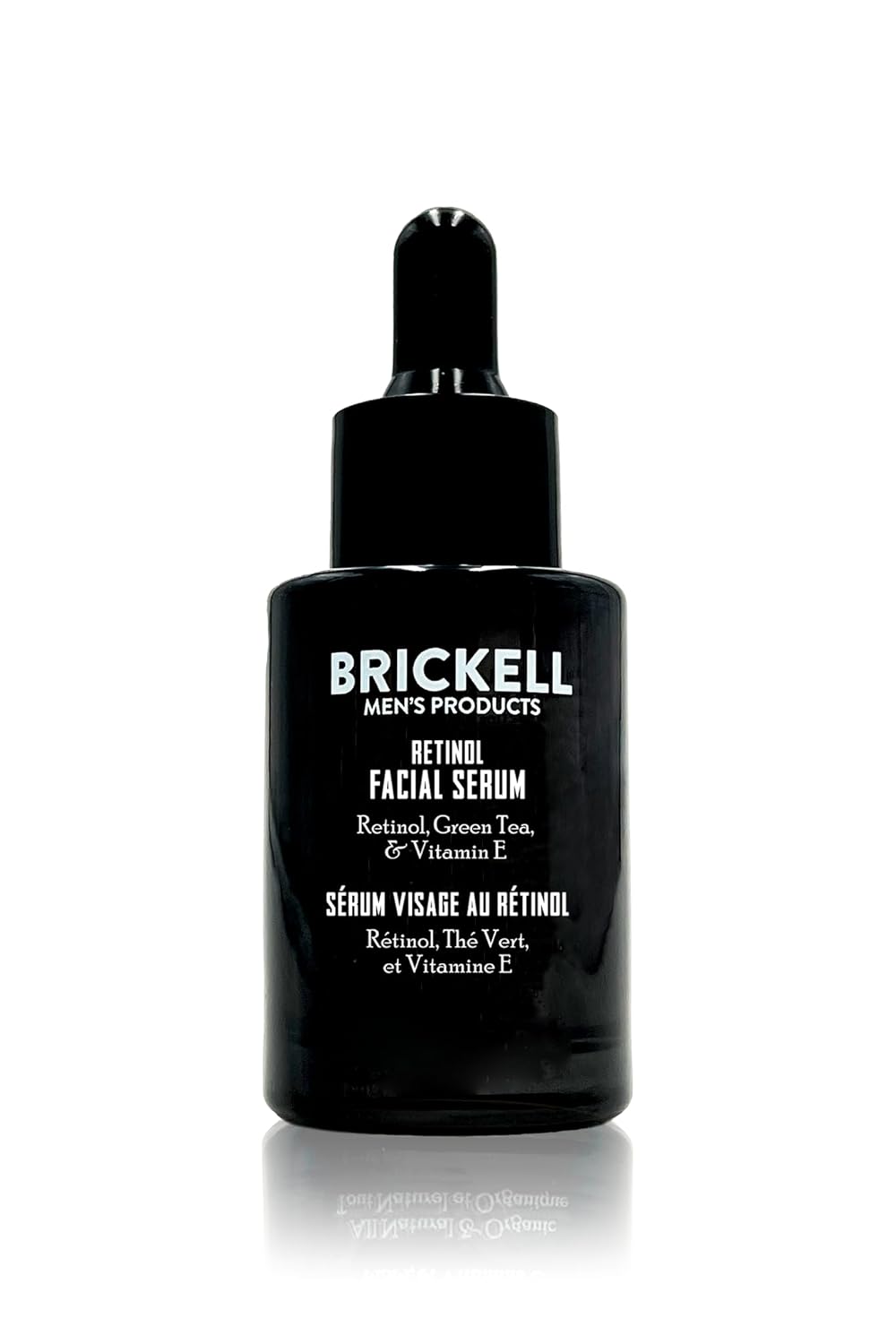 Brickell Men's Retinol Skin Care Serum Treatment For Firming Face Lines & Eye Wrinkles, Deep Hydrating Facial Skincare Serum For Anti-Aging, Fragrance Free, 1 Ounce