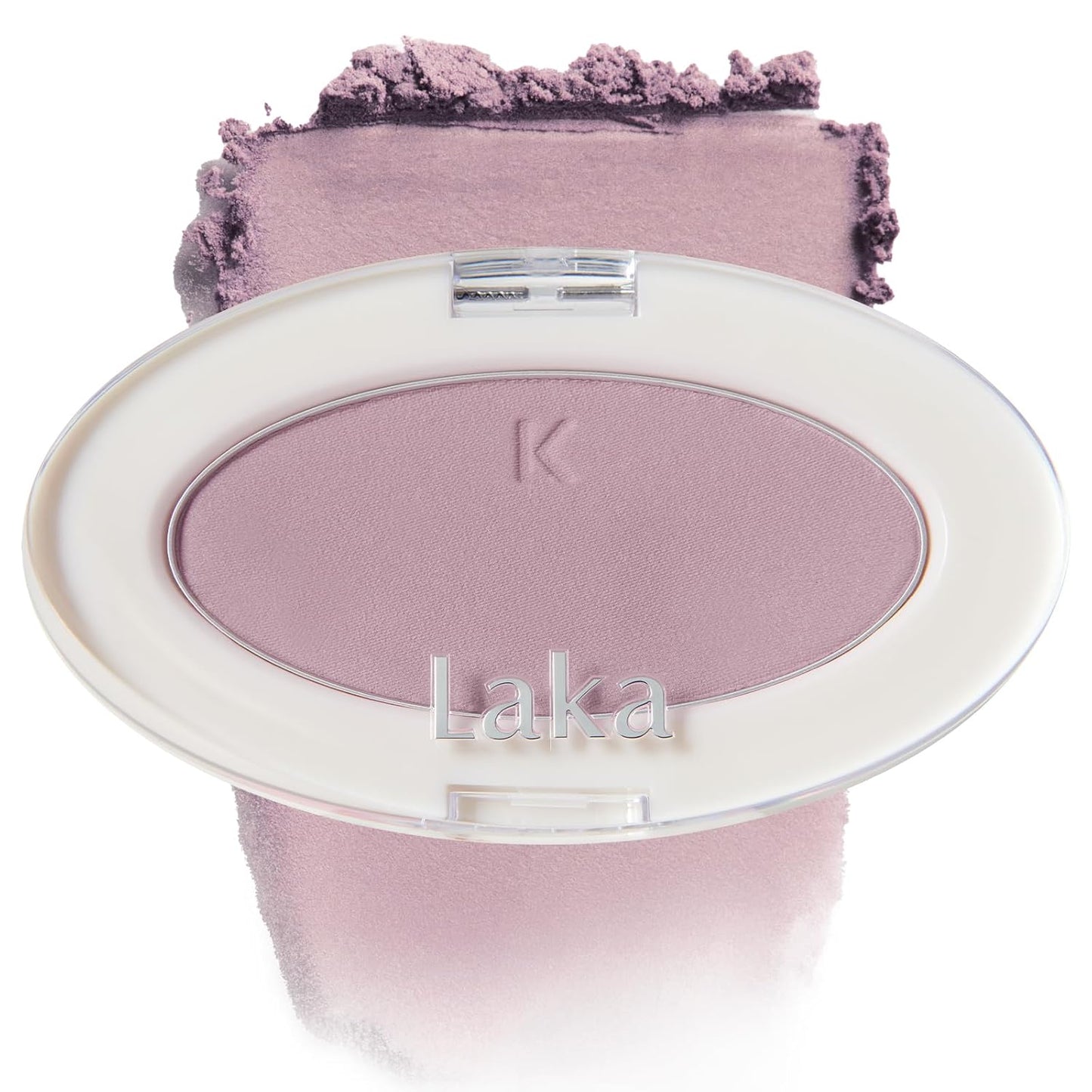 Laka Love Silk Blush, Radiant Powder Blush, Silky, Buildable Color with a Natural Glow, Long Lasting, Moisturizing Formula for a Fresh, Flushed Look, K-Beauty (#708 Poem)