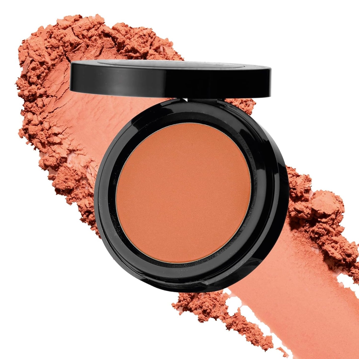 Sandstone Scandinavia Big Crush Blush – Hypoallergenic smooth powder blush for cheeks. Ultra fine color pigmentation and silky smooth texture - lightweight - blendable - lasts all day