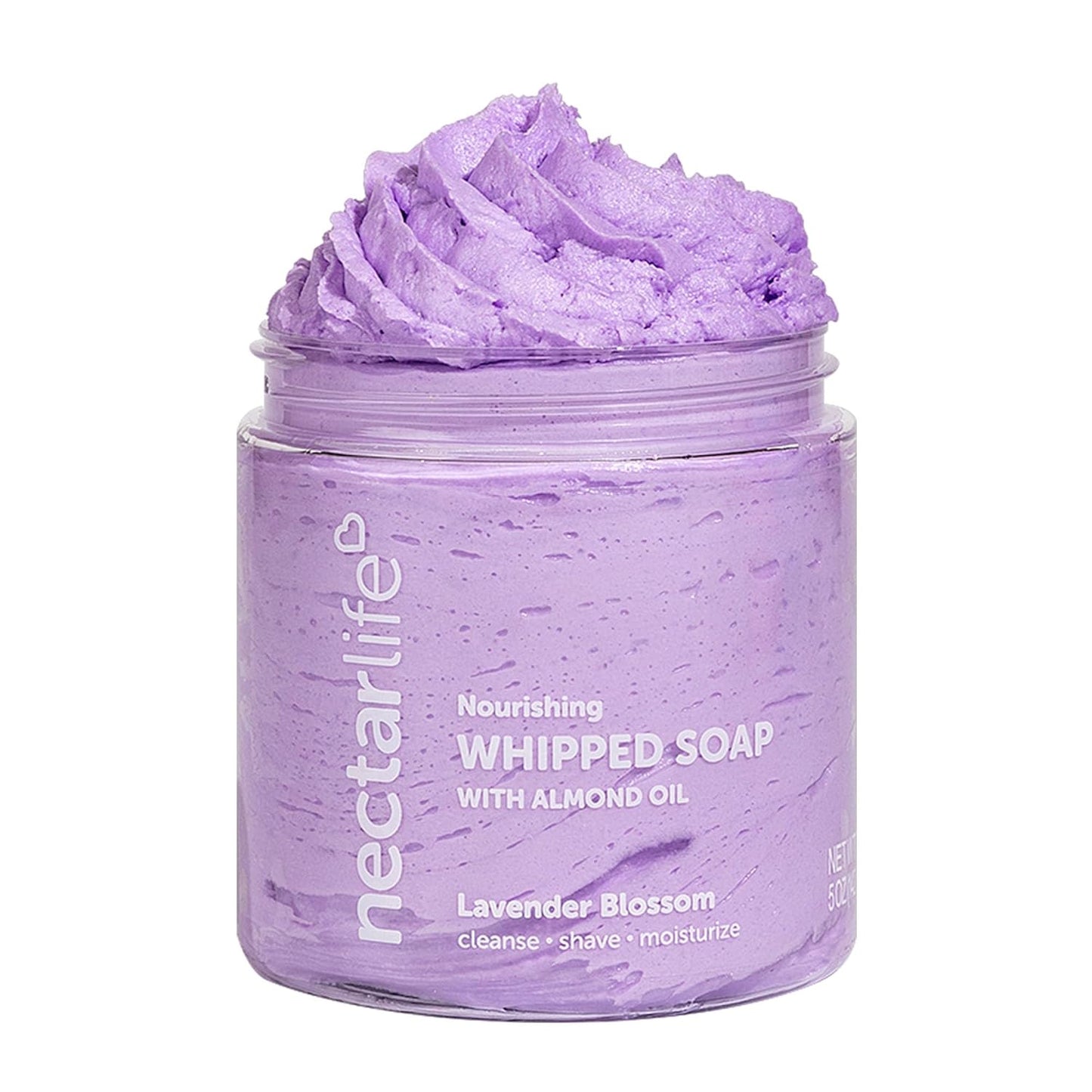 Nectar Life Whipped Soap and Shave Butter, 5 oz (Lavender)