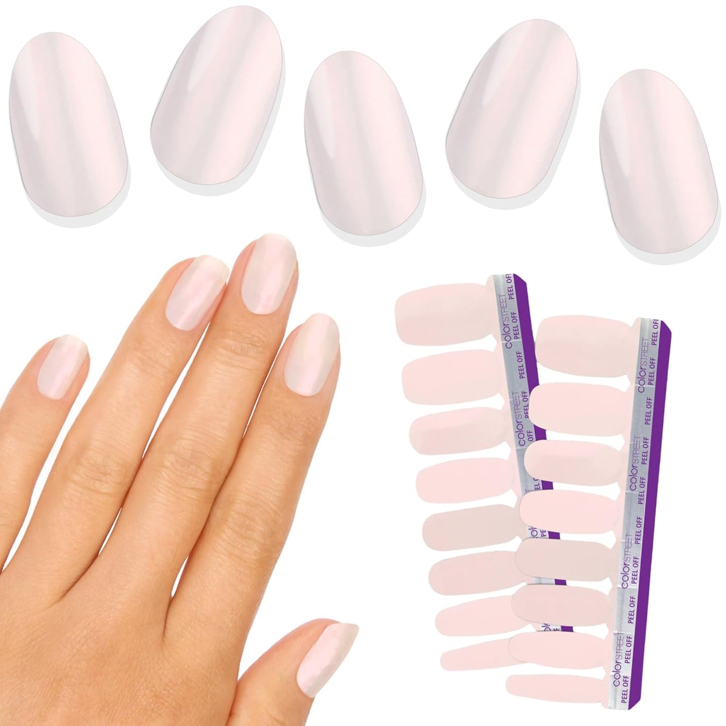 Color Street Glazed Over Nail Strips