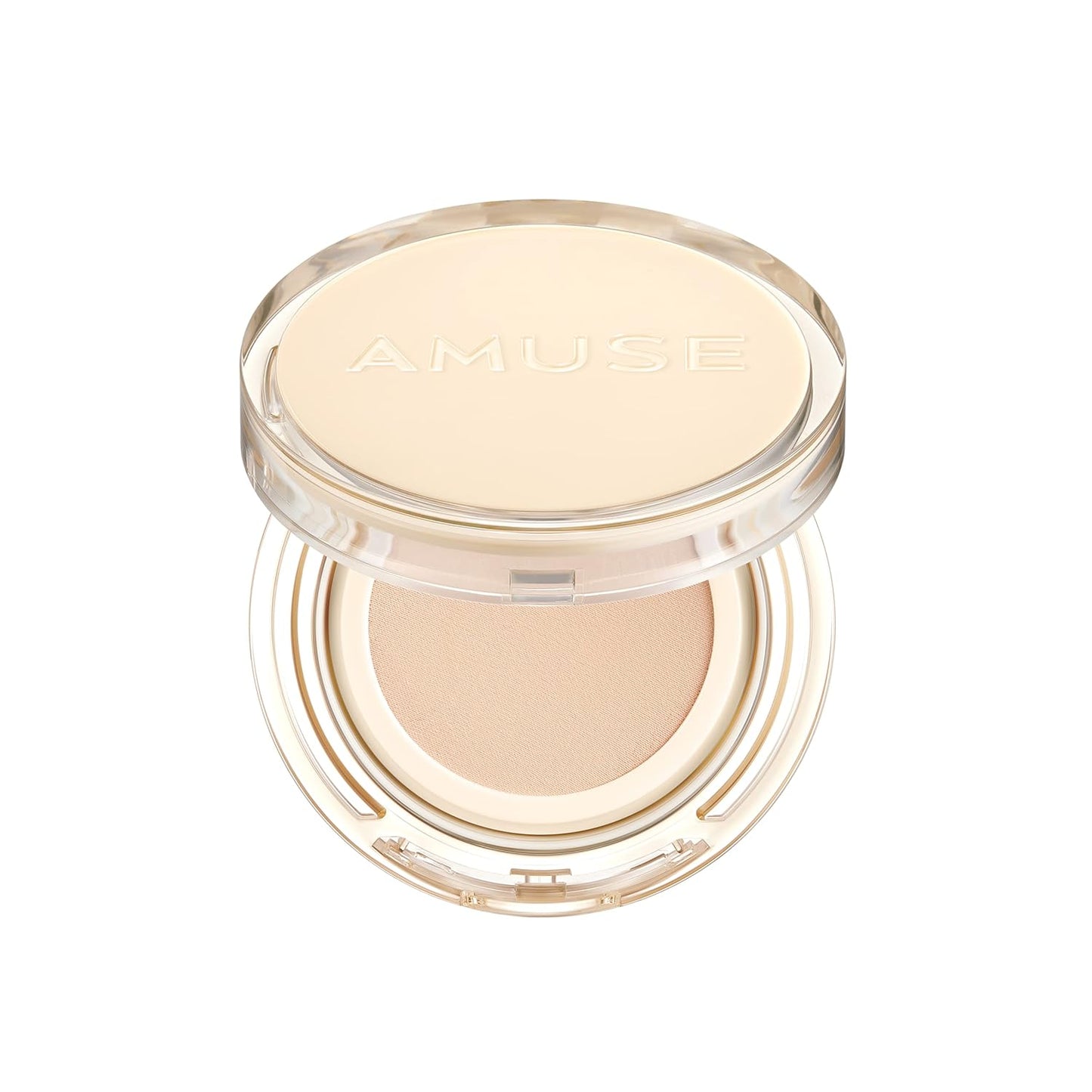 AMUSE SEOUL Dew Jelly Vegan Cushion Foundation 01 SOONSOO | dewy, glow, long-lasting, double coverage, clean beauty, lightweight, natural look, foundation for sensitive skin, hydrating cushion