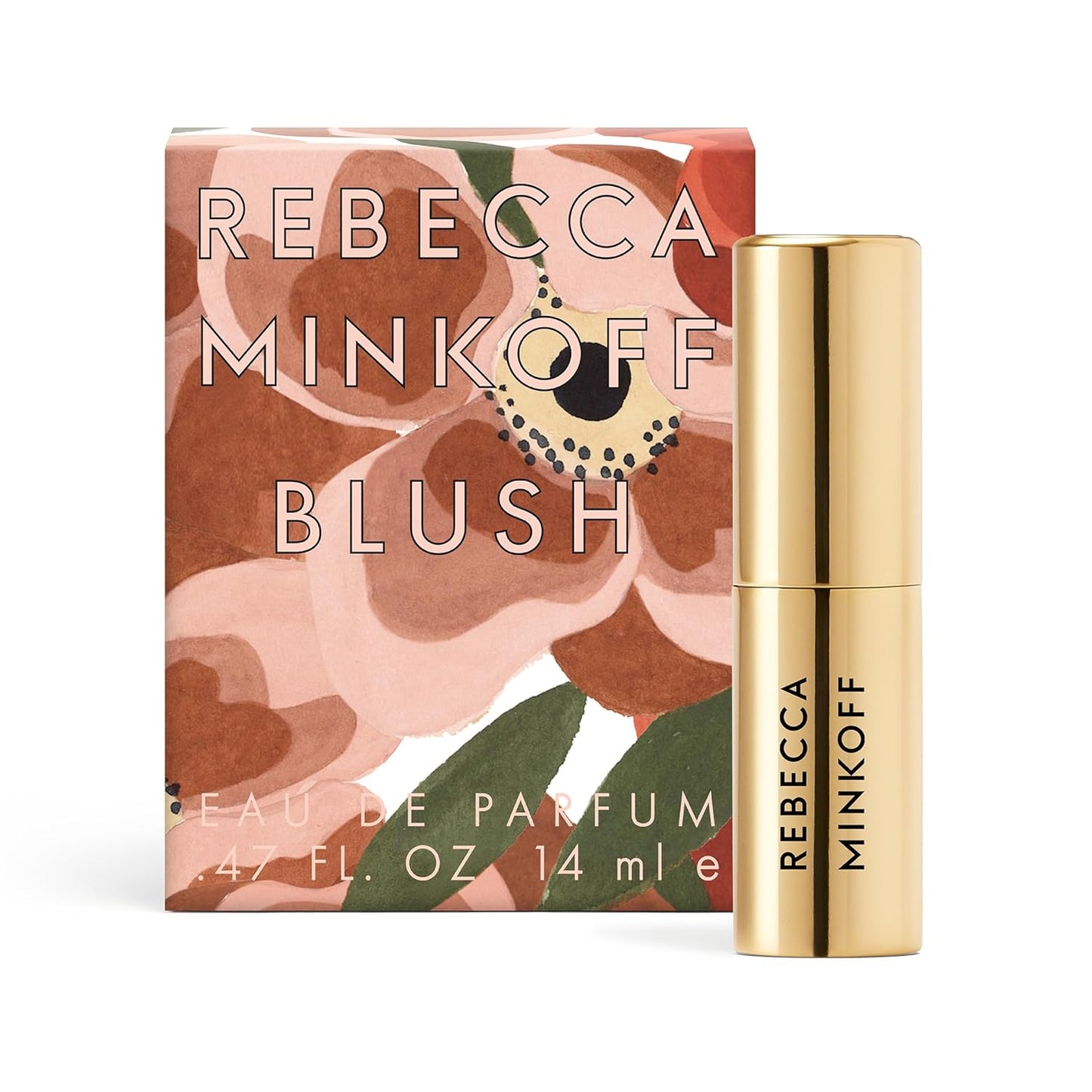 Rebecca Minkoff Blush - Mini Perfume for Women - Floral Fresh Women's Fragrance - Notes of Bergamot, Mandarin, Black Currant, Orange Flower - 0.47 oz
