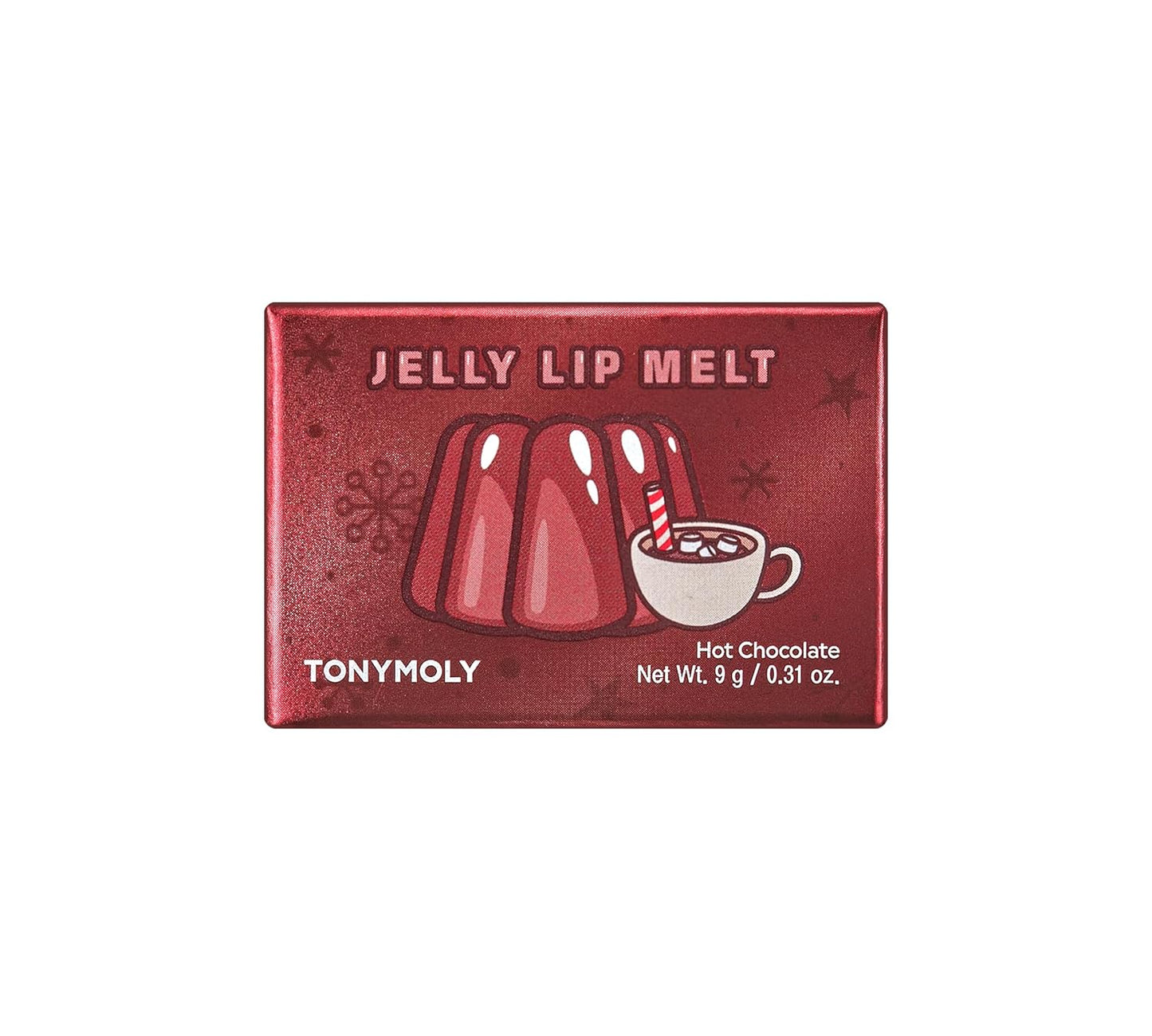 TONYMOLY Jelly Lip Melt Hot Chocolate – Hydrating & Moisturizing Lip Balm, Nourishing Jelly Formula, Non-Sticky Gloss, Long-Lasting Soft Lips, 0.31 oz