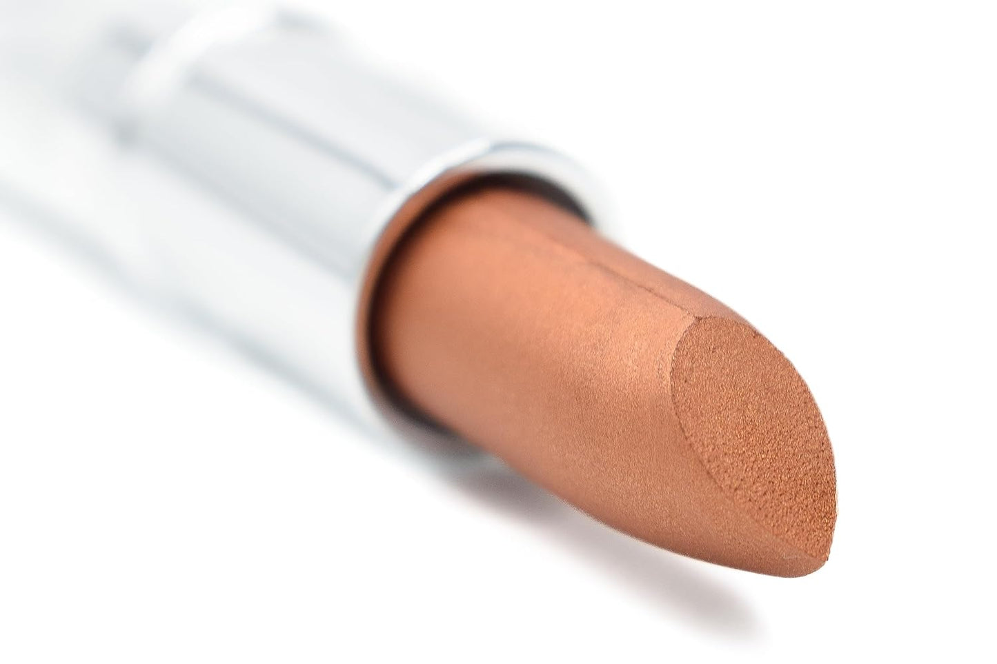 Copper Glitz Rusty Red Orange Metallic Frosted Lipstick Color Moisturizing Paraben Free, No Animal Testing & Cruelty Free Lip Makeup Color