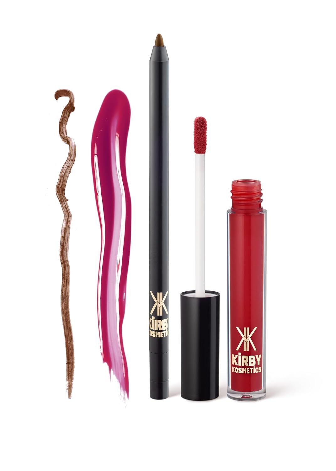 Lip Kit Duo – 90s Bombshell - TikTok-Viral Precision Liner & Glossy Liquid Lipstick, Clean 2-Step Set with Hydrating Long-Wear Color – Bold Inclusive Beauty for Everyday Konfidence