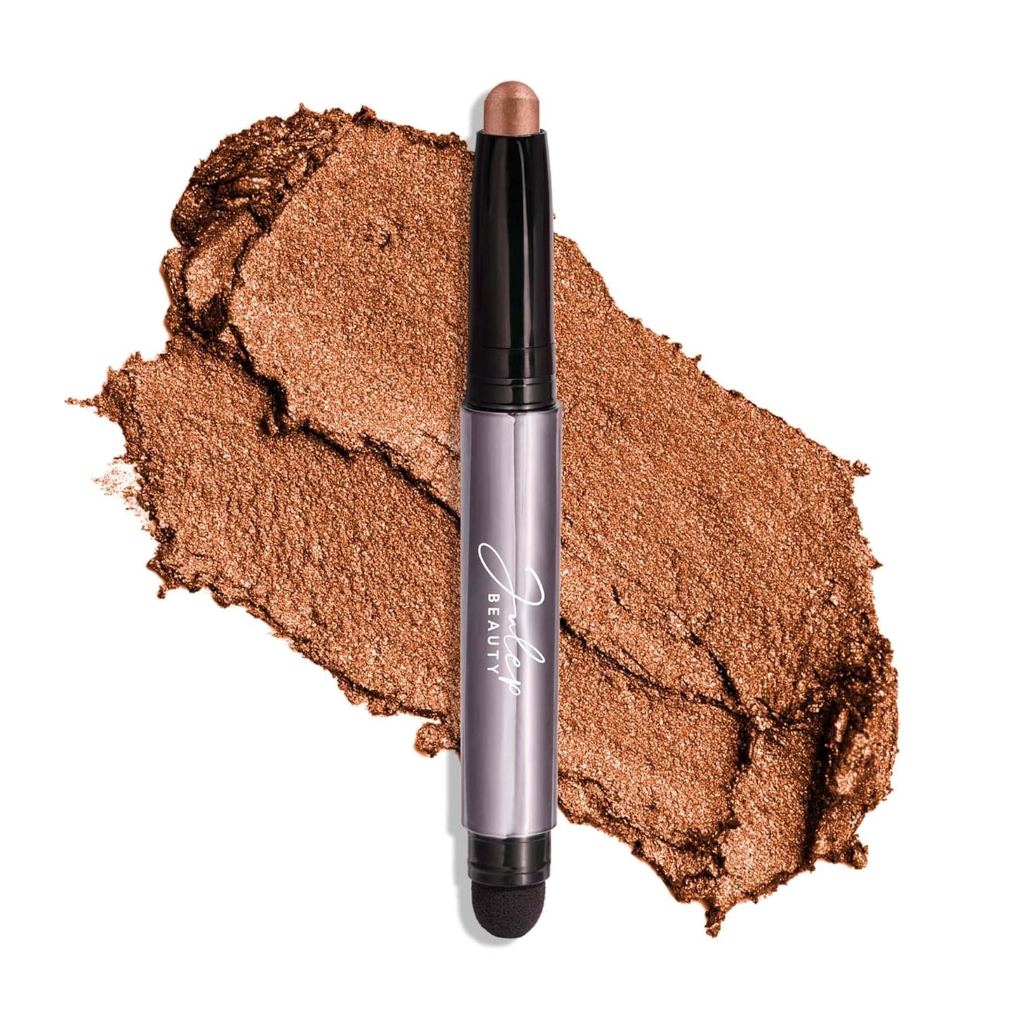 Julep Eyeshadow 101 Cream-to-Powder Waterproof Shadow Stick – Copper Shimmer – Long-Lasting, Crease-Proof, Shimmer Cream Eyeshadow with Built-in Smudger