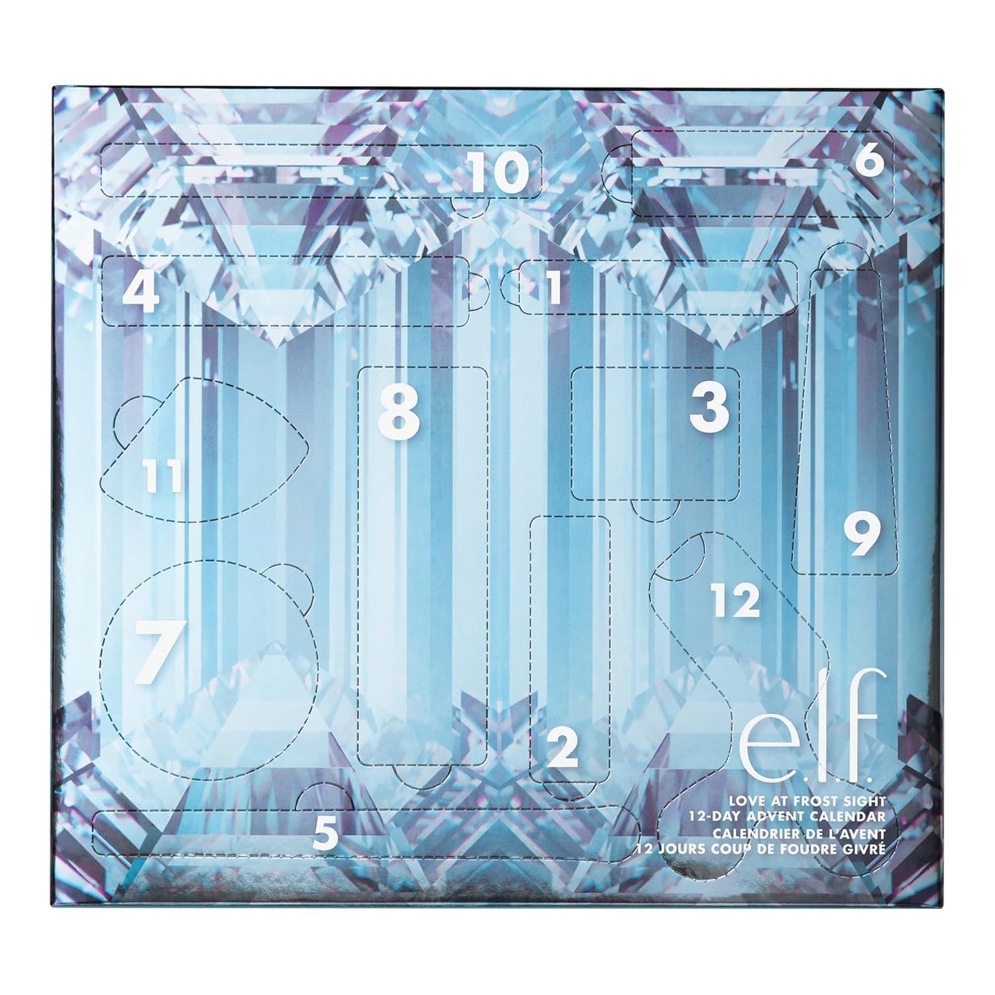 e.l.f. Love at Frost Sight 12-Day Advent Calendar 2025, Skincare Essentials & Festive Makeup In Limited-Edition Shades, Vegan & Cruelty-Free