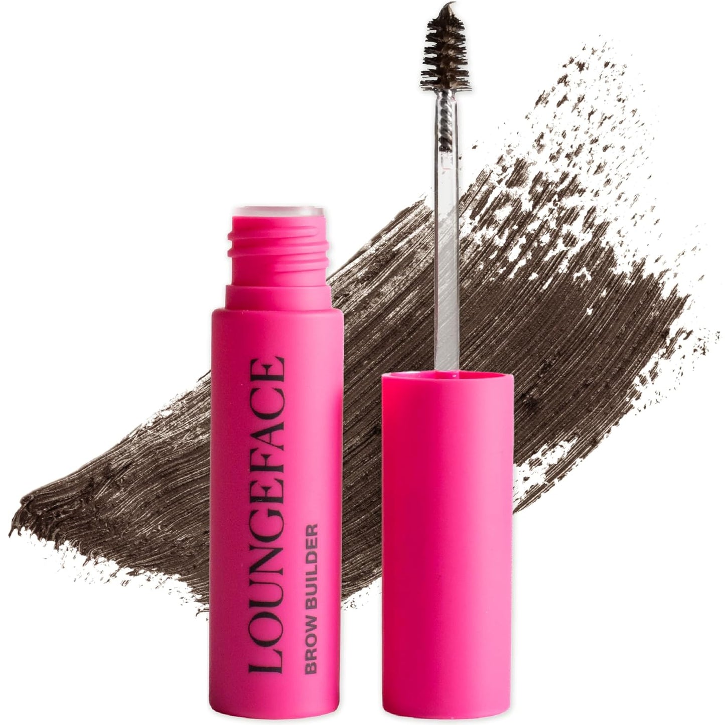 Brow Builder - Cream Gel Formula: Instant Lift, Natural Full Look, Super Quick, Pigment & Hold - Tapered Precision Wand - Vegan & Cruelty Free Beauty, Eyebrow Makeup Women (Black Brown)