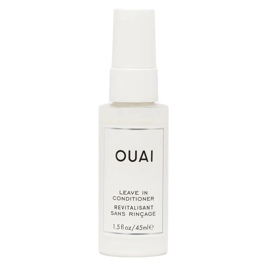 OUAI Leave In Conditioner & Heat Protectant Spray - ND Hair for Style, Smooth Flyaways, Add Shine and Use as Detangling Spray - No Parabens, Sulfates or Phthalates (1.5 oz)