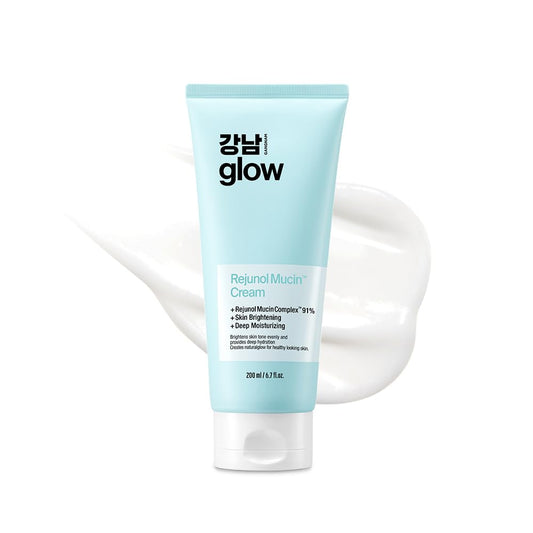 Rejunol Mucin PDRN Facial Cream 6.76 floz - 91.5% Snail Mucin Moisturizer with Hyaluronic Acid & Panthenol I Korean Skin Care I Face Moisturizer for Women | Salmon DNA