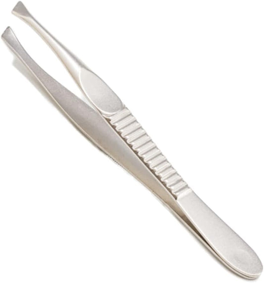 Generic Eyebrow Tweezers [ Made in Japan ] Professional Hande Made Sharp Tweezers with Angled Tip for Men and Women SK-3 SK-3