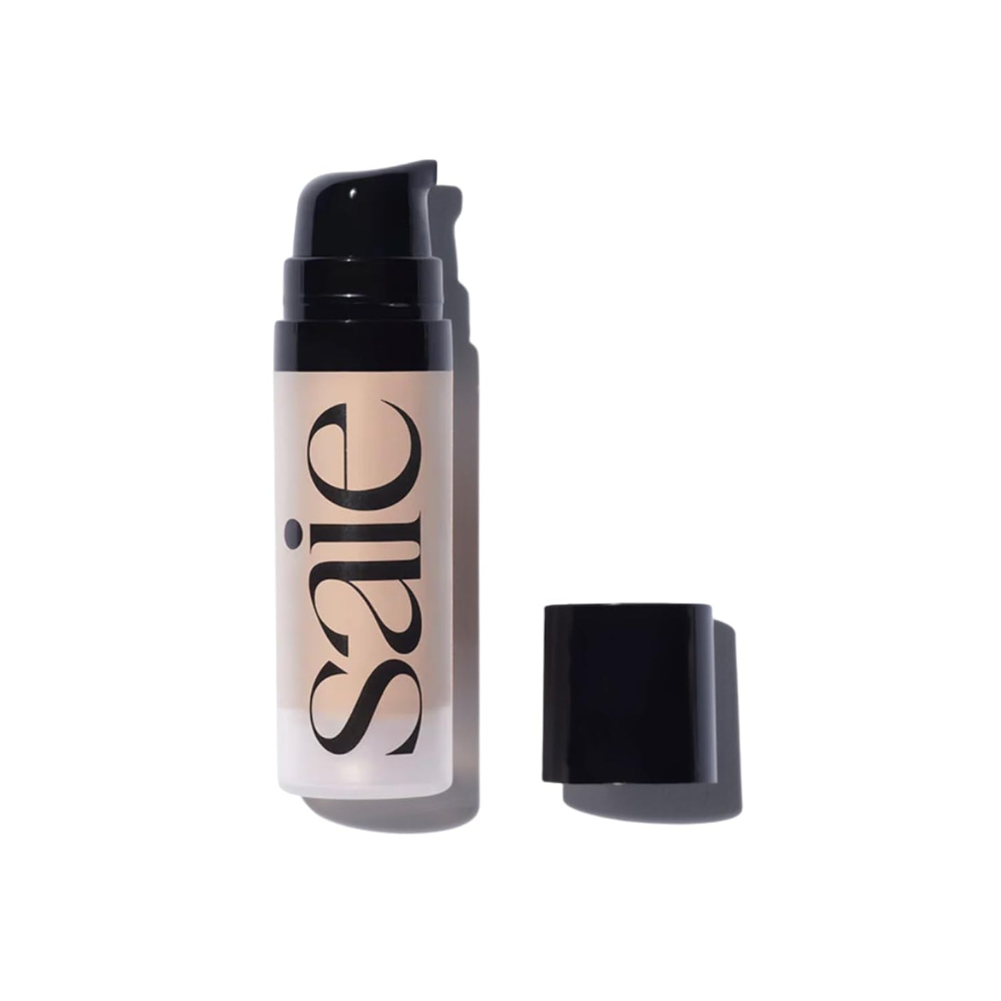 Saie Mini Glowy Super Gel - Hydrating Makeup Primer and Illuminating Glow Serum Enriched with Vitamin C and Squalane Oil - All-Over Liquid Highlighter Makeup for Instant Glass Skin - Warmglow (0.5 oz)
