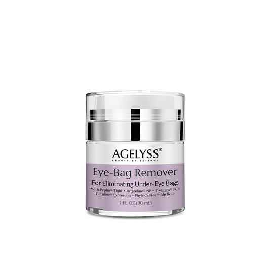 Agelyss Eye-Bag Cream - Deep Hydration - Puffiness, Dark Circles, and Wrinkles - Paraben-Free, Cruelty-Free, Vegan - 1 FL OZ