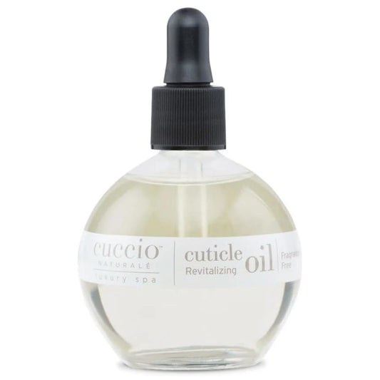 Cuccio Naturale Revitalizing Cuticle Oil - Hydrating Oil For Repaired Cuticles Overnight - Remedy For Damaged Skin And Thin Nails - Paraben/Cruelty-Free Formula - Fragrance-Free - 2.5 Oz